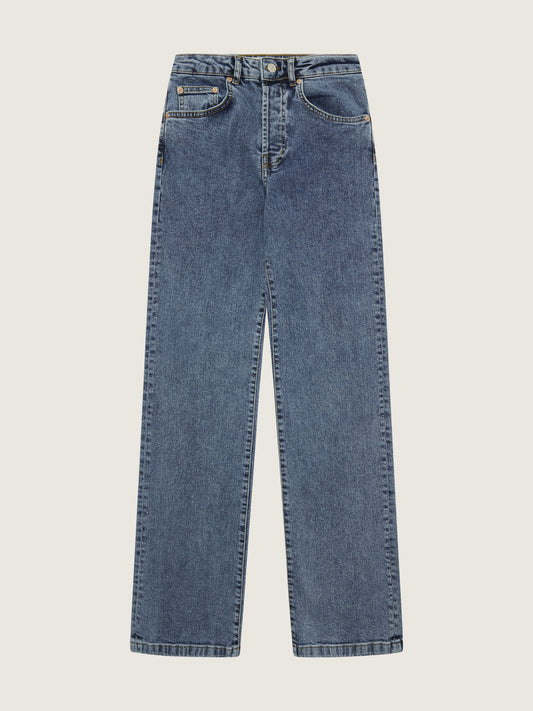 Woodbird Female Maria Stone Blue Jeans Jeans Stone Blue