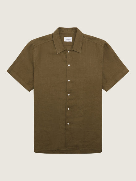 Sunny Linen Shirt - Khaki