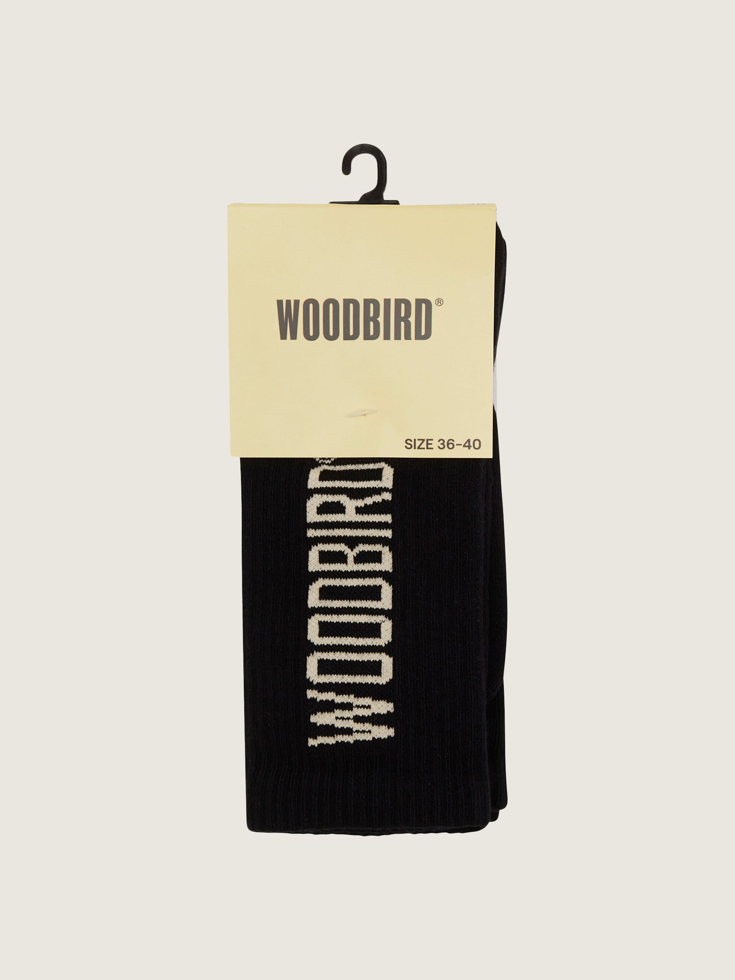 Woodbird WBTennis Logo Socks 2 Pack Accessories Black