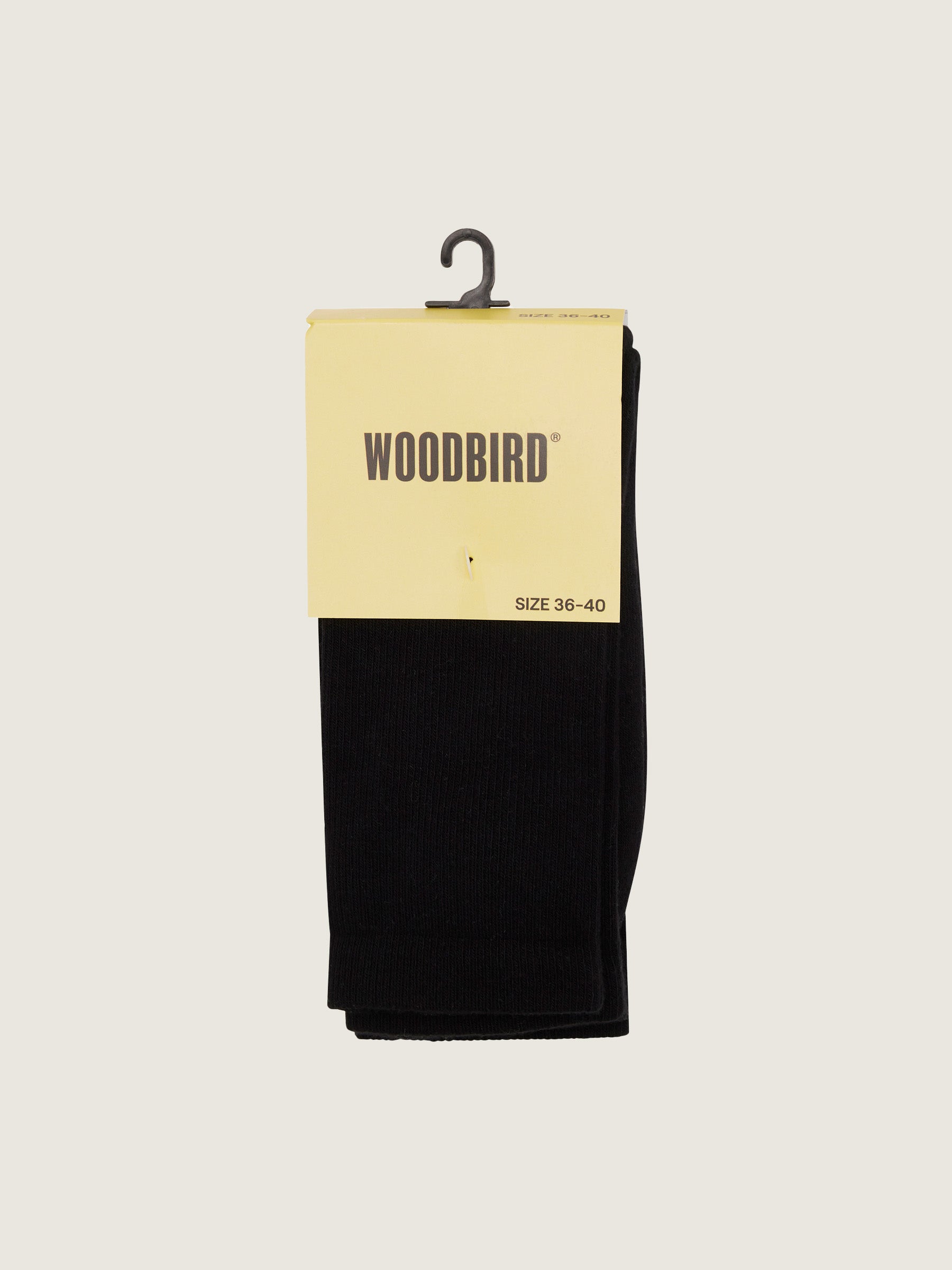 Woodbird WBTennis Socks 2 pack Accessories Black