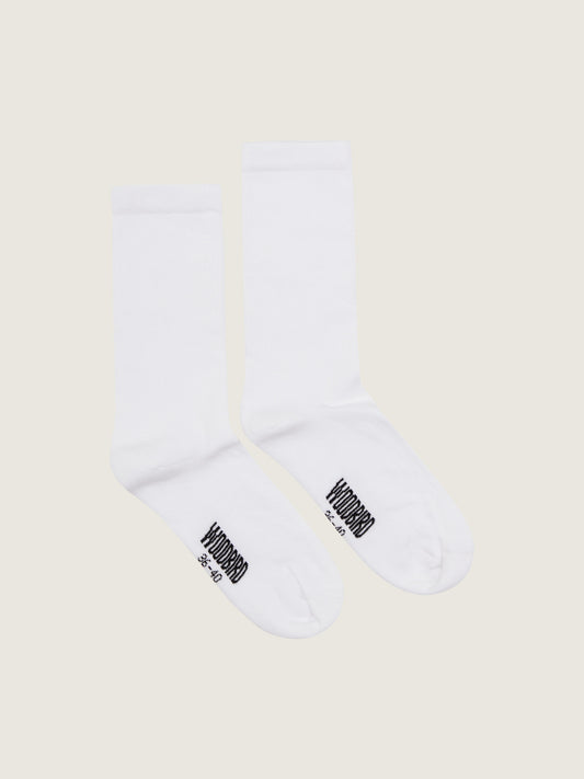 Woodbird WBTennis Socks 2 pack Accessories White