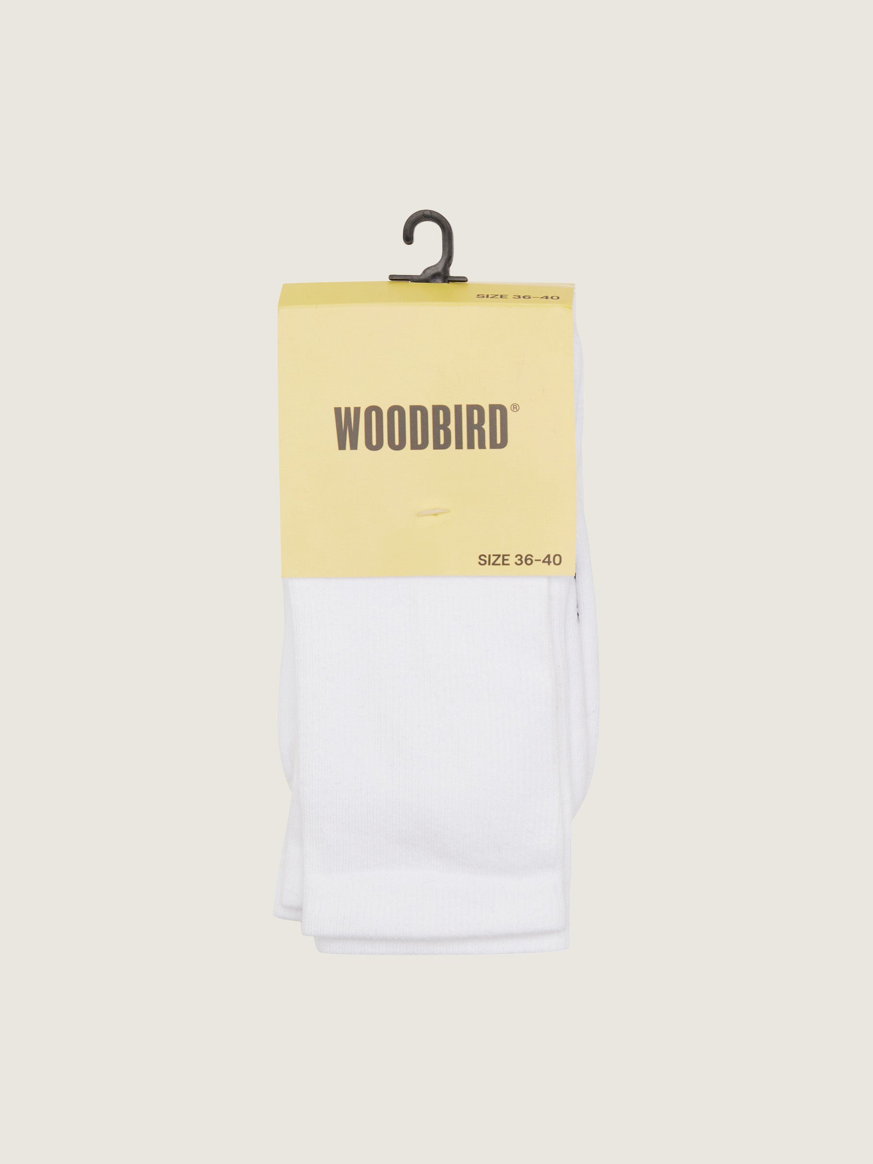 Woodbird WBTennis Socks 2 pack Accessories White