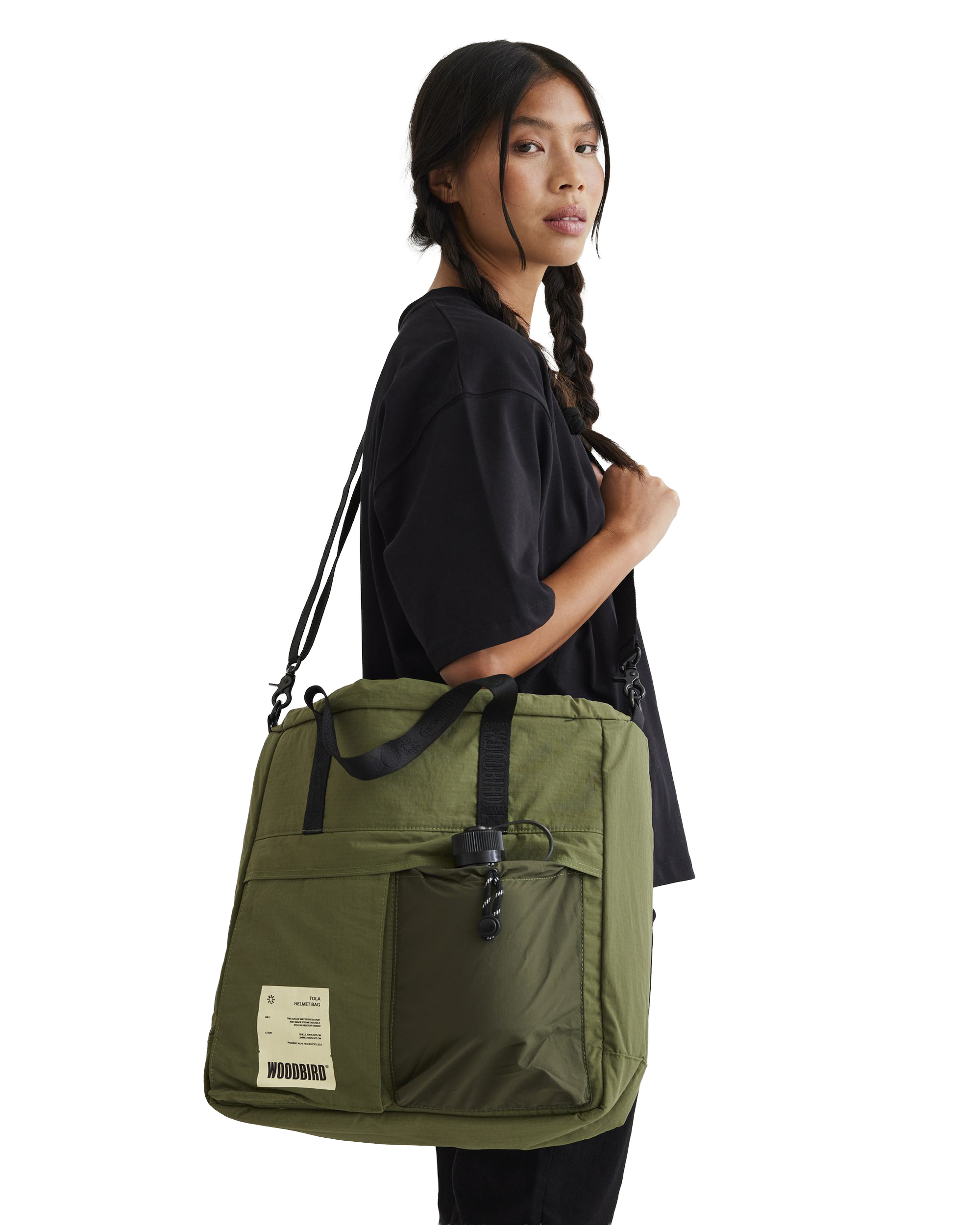 Woodbird Tola Helmet Bag Accessories Army Green