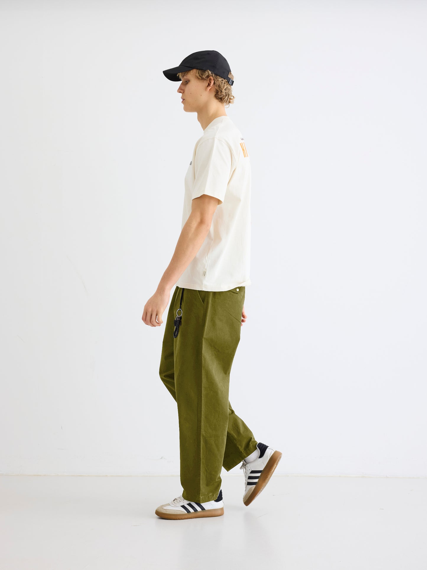 Woodbird Umo Base Pant Pants Army Green