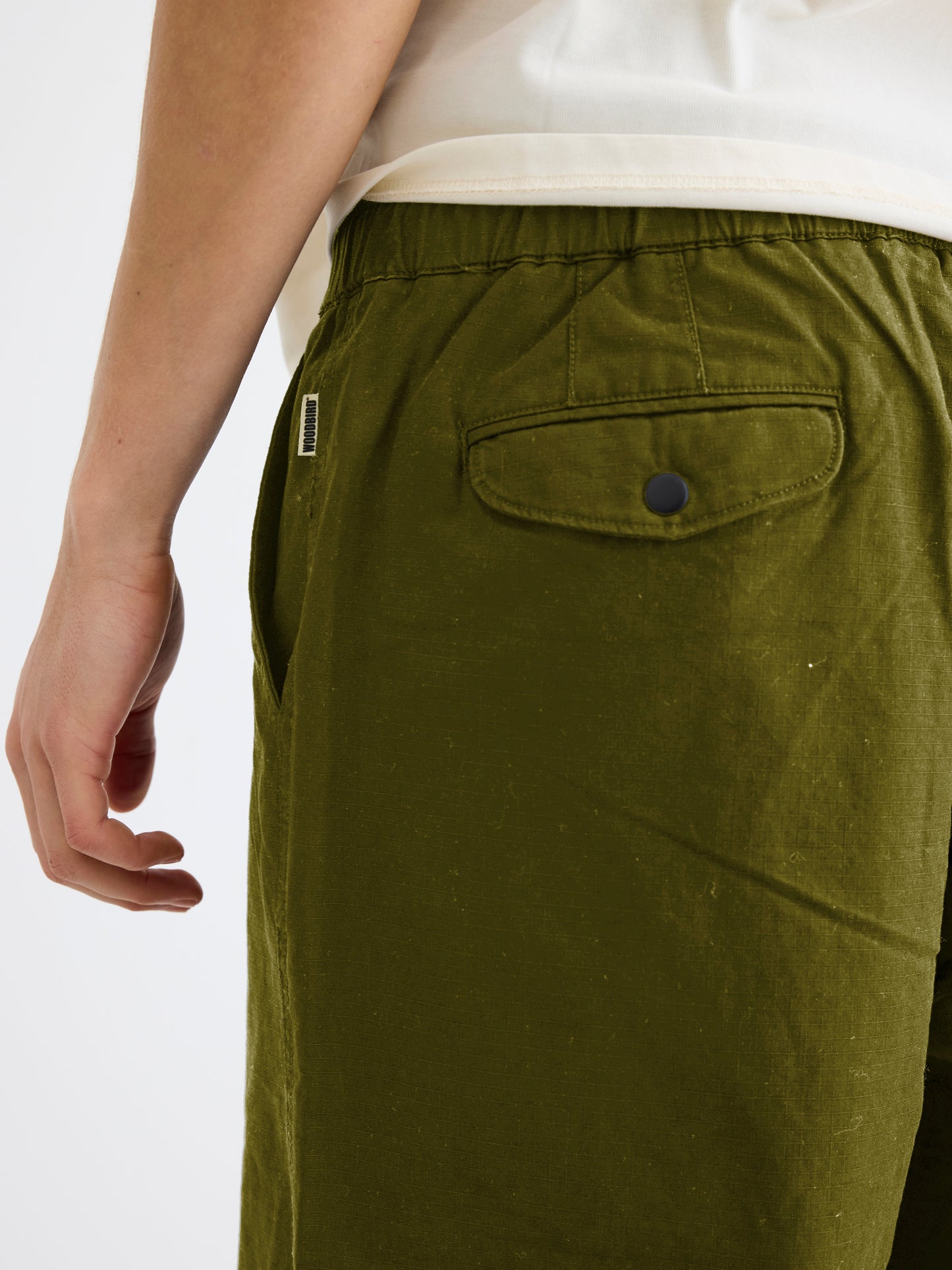 Woodbird Umo Base Pant Pants Army Green