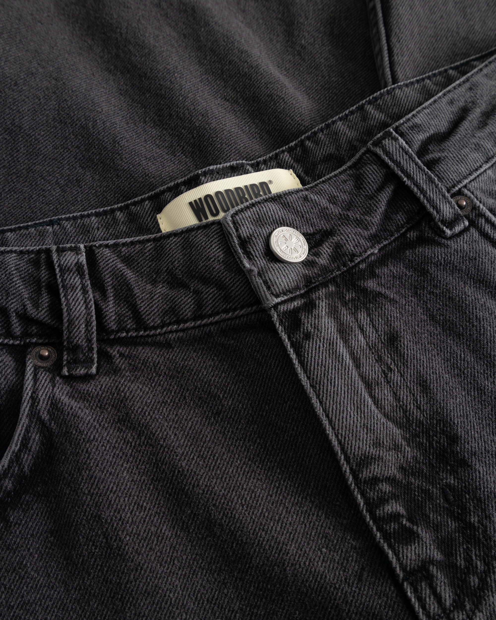 Woodbird Female WBAya Crow Jeans Jeans Black Vintage