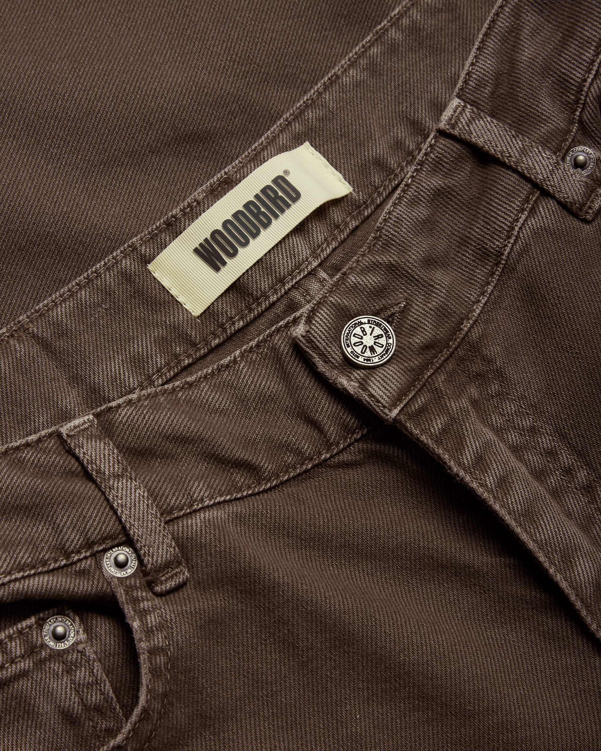 Woodbird Female WBAya Brown Jeans Jeans Brown