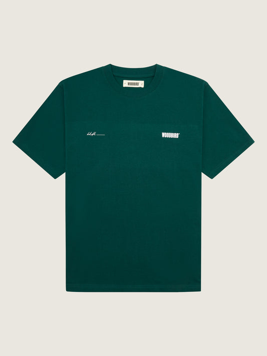 Woodbird WBBaine 8410 Tee T-Shirts Sports Green