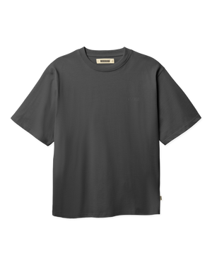 Woodbird WBBaine Base tee T-Shirts Asphalt