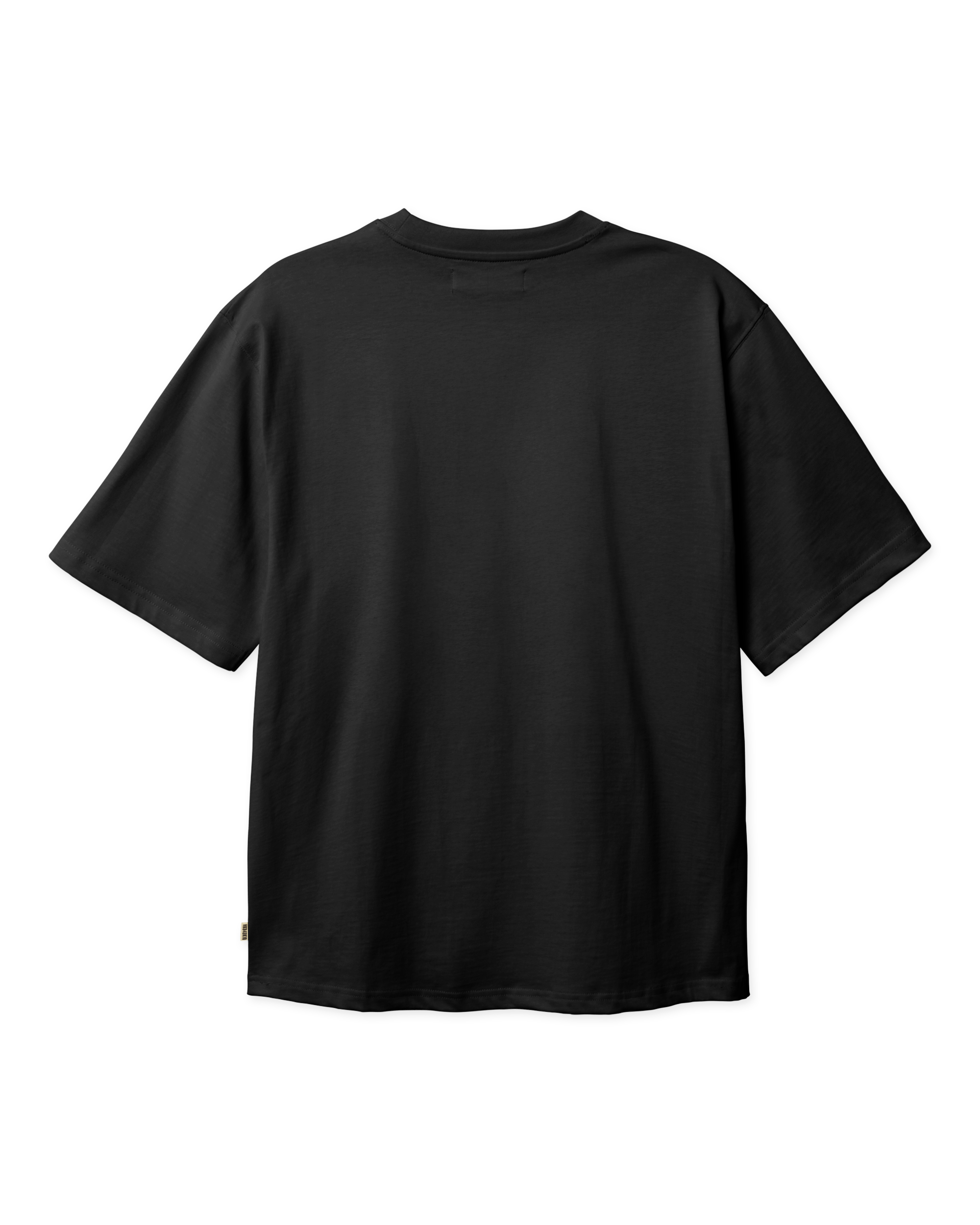 Woodbird WBBaine Base tee T-Shirts Black