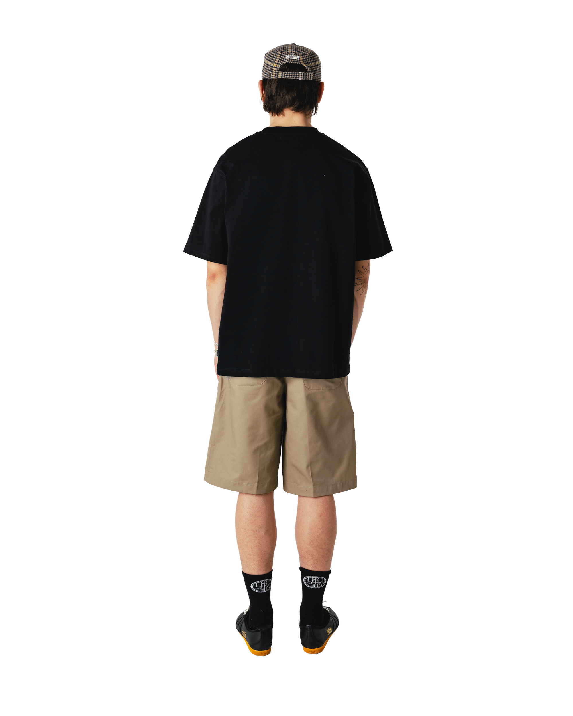 Woodbird WBBaine Base tee T-Shirts Black
