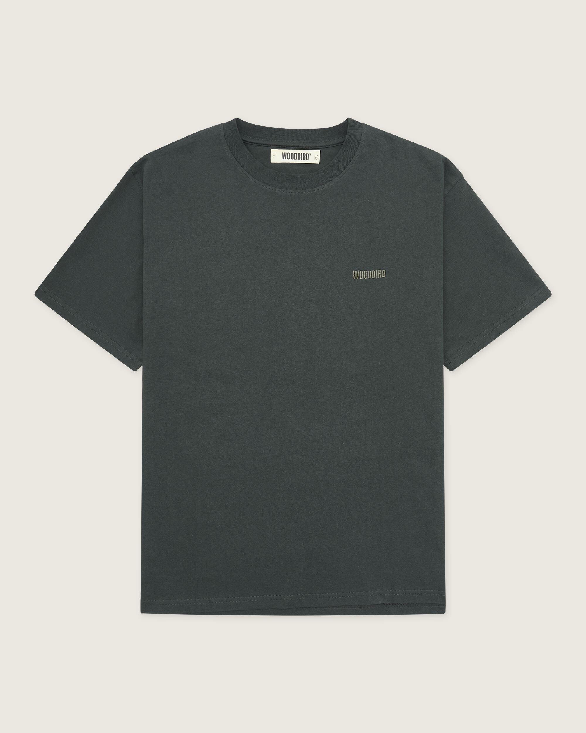Woodbird WBBaine Base tee T-Shirts Forrest Green