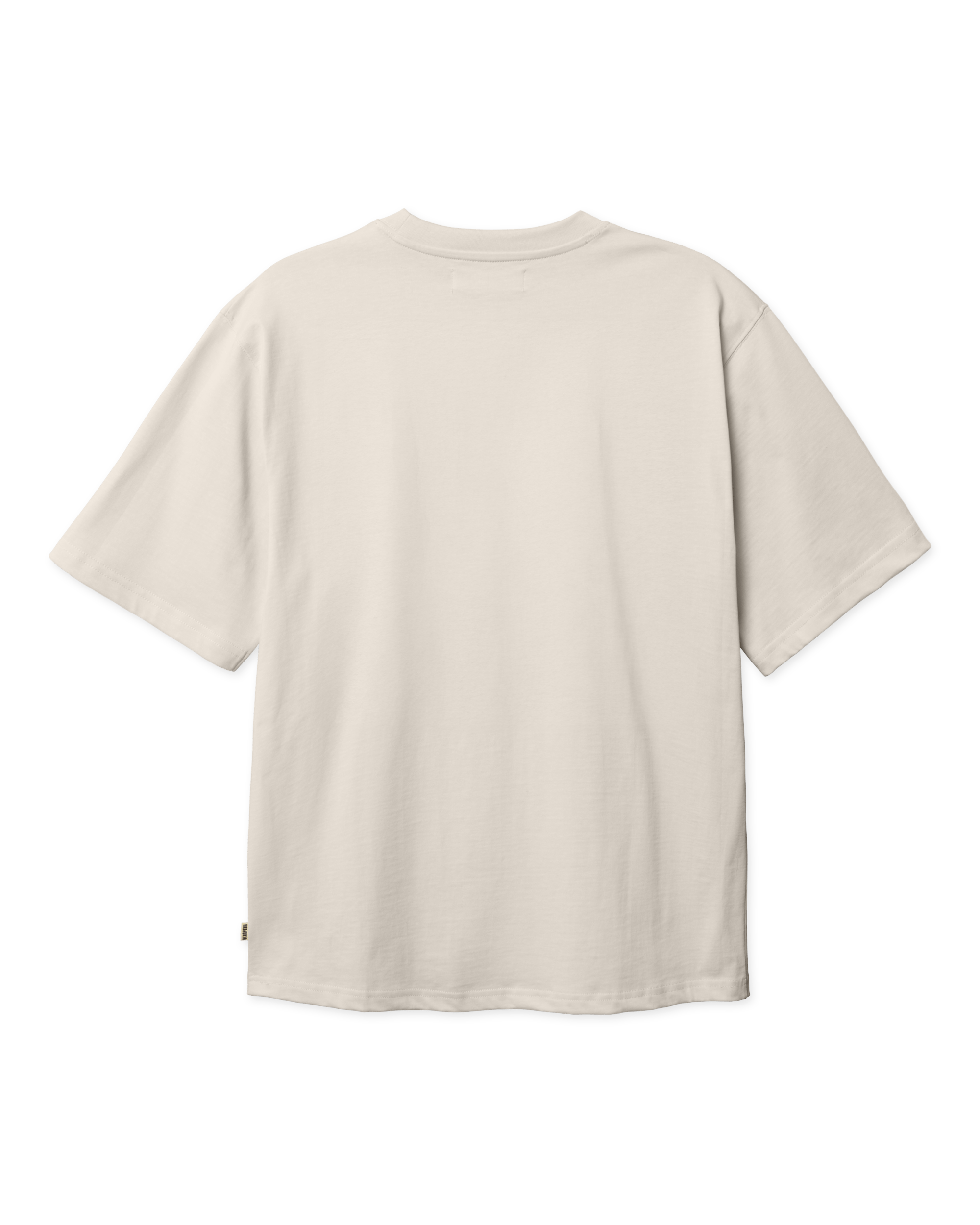 Woodbird WBBaine Base tee T-Shirts Light Grey
