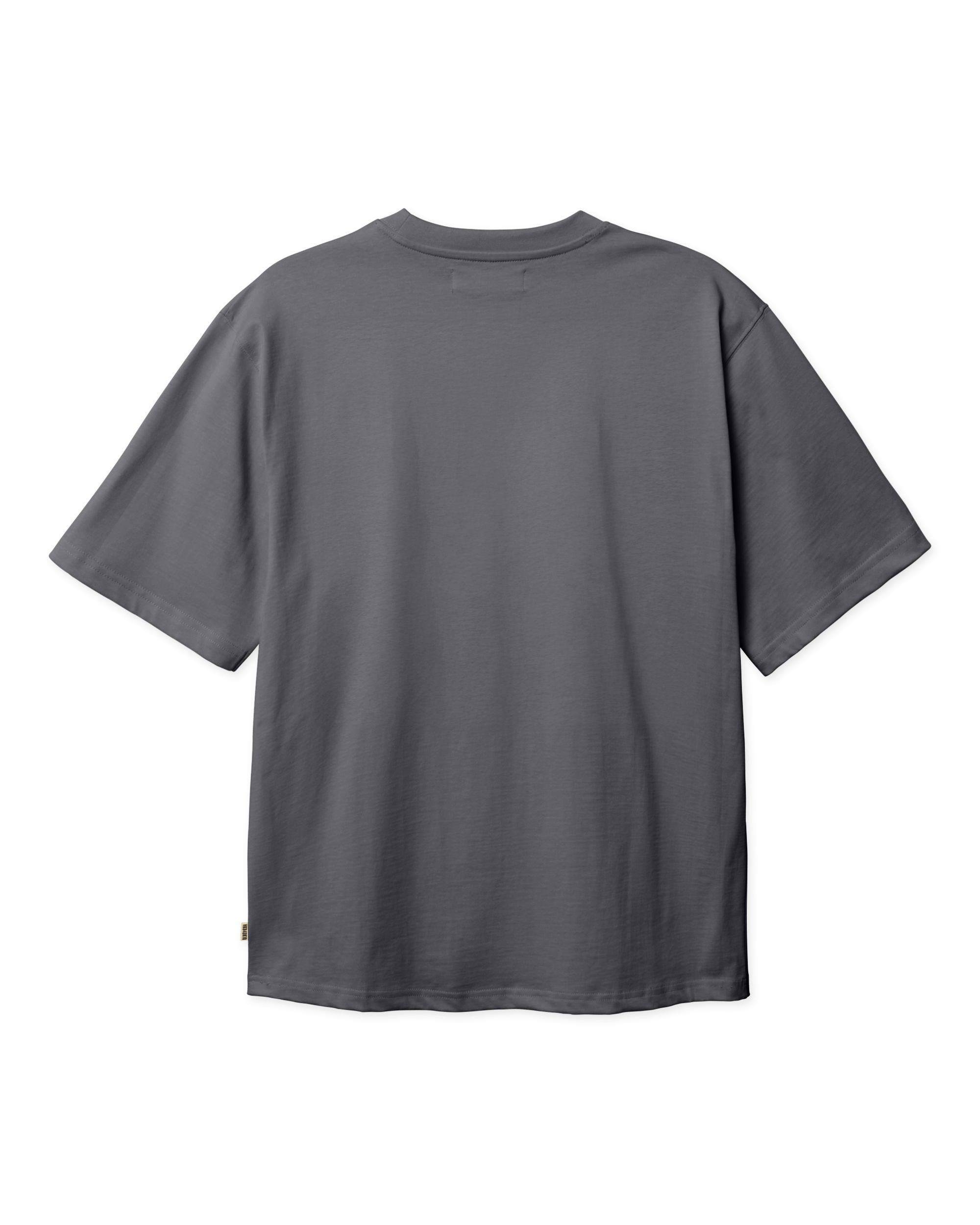 Woodbird WBBaine Base tee T-Shirts Slate Blue