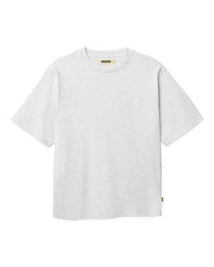 Woodbird WBBaine Base tee T-Shirts Snow Melange