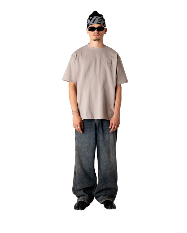 Woodbird WBBaine Base tee T-Shirts Stone