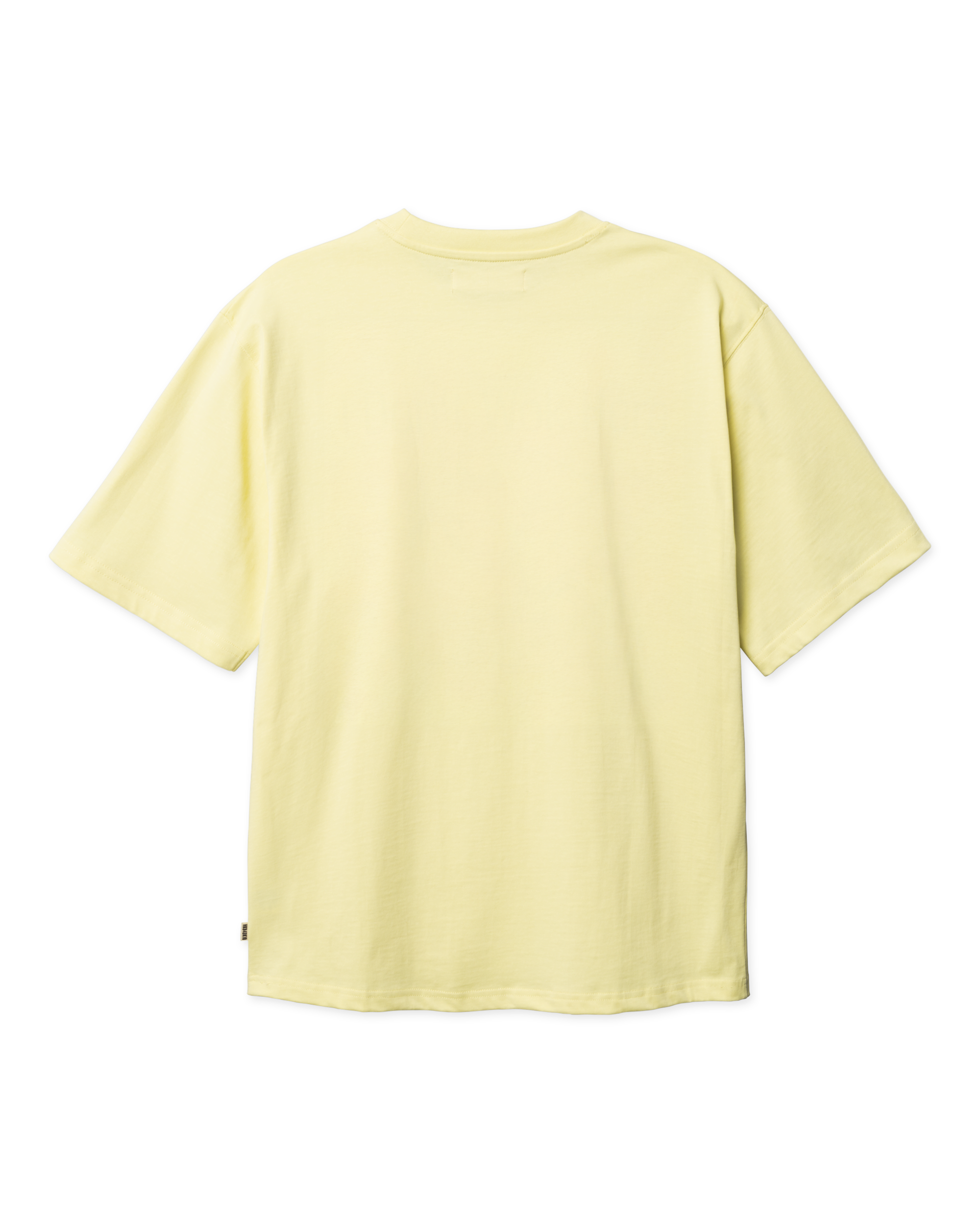 Woodbird WBBaine Base tee T-Shirts Wax Yellow