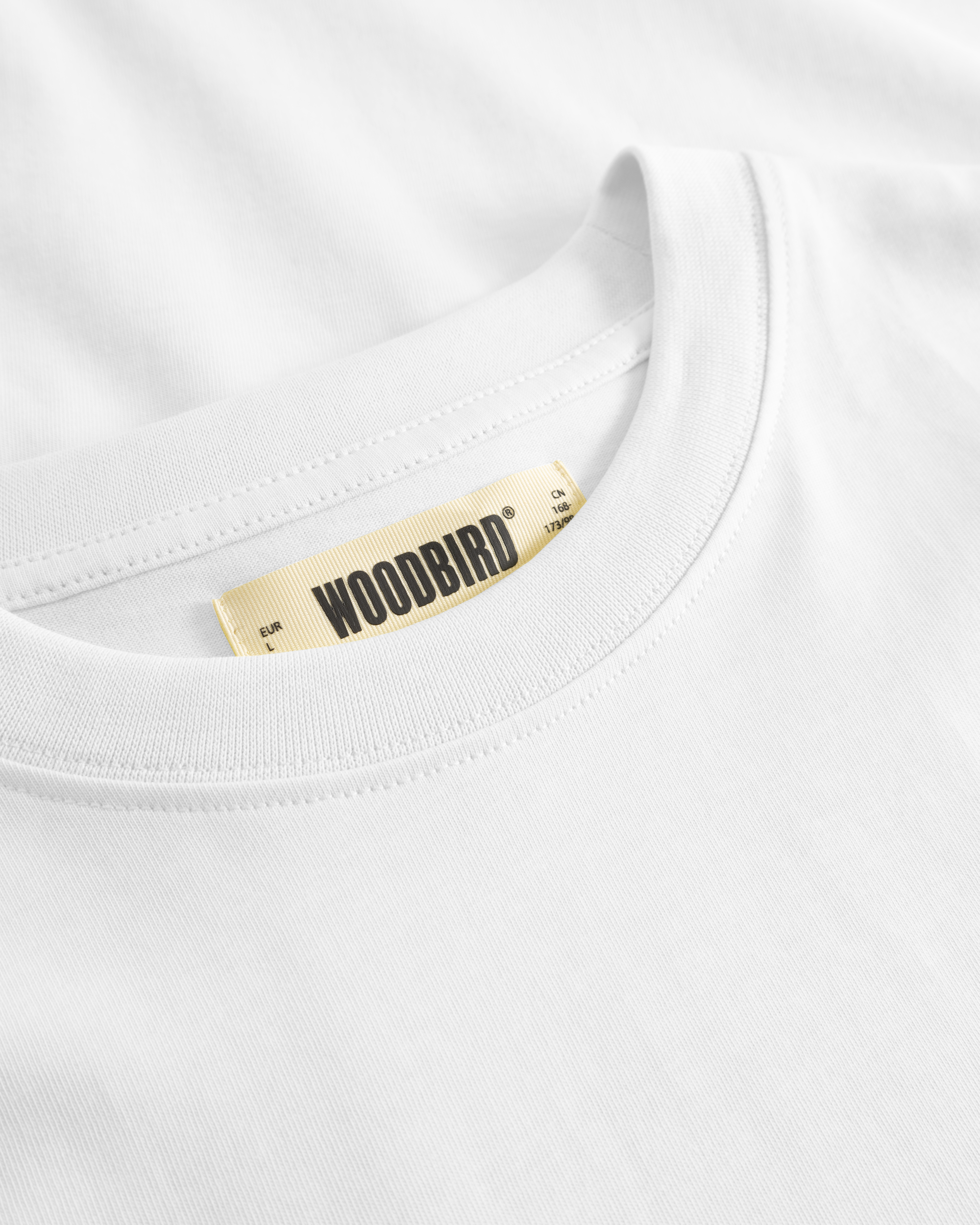Woodbird WBBaine Base tee T-Shirts White