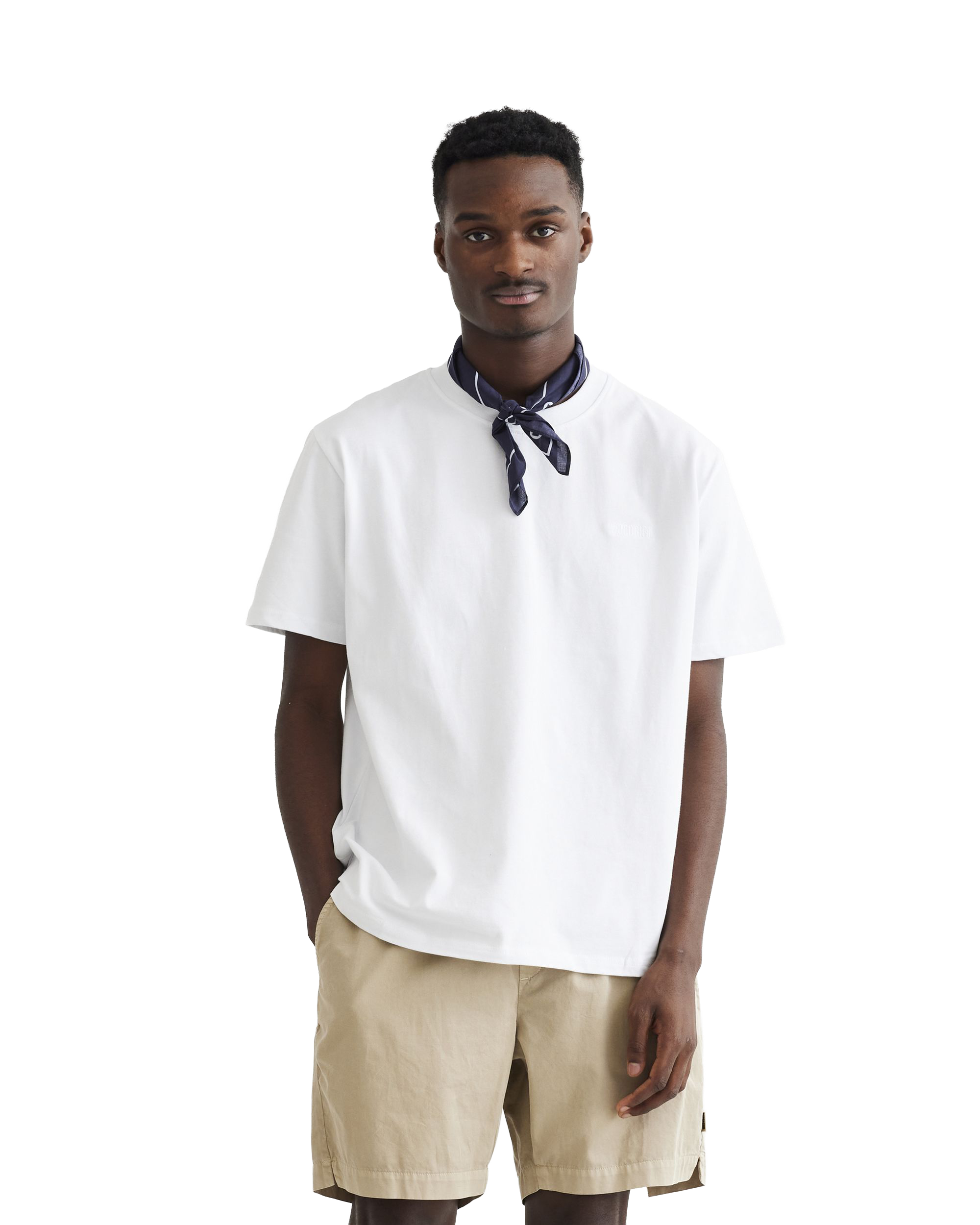 Woodbird WBBaine Base tee T-Shirts White