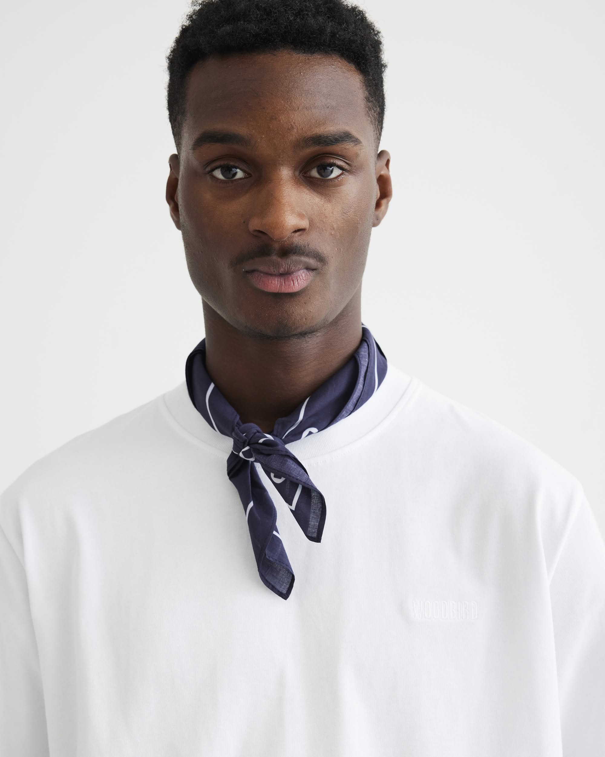 Woodbird WBBaine Base tee T-Shirts White
