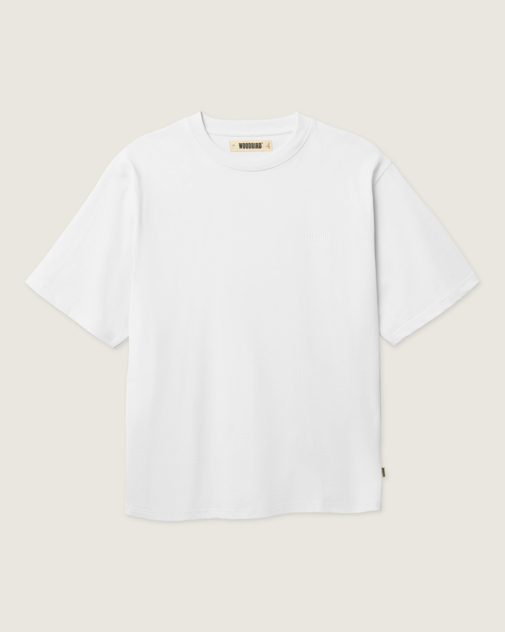 Woodbird WBBaine Base tee T-Shirts White