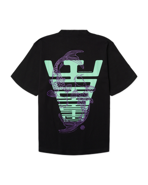 Woodbird WBBaine Carp Tee T-Shirts Black