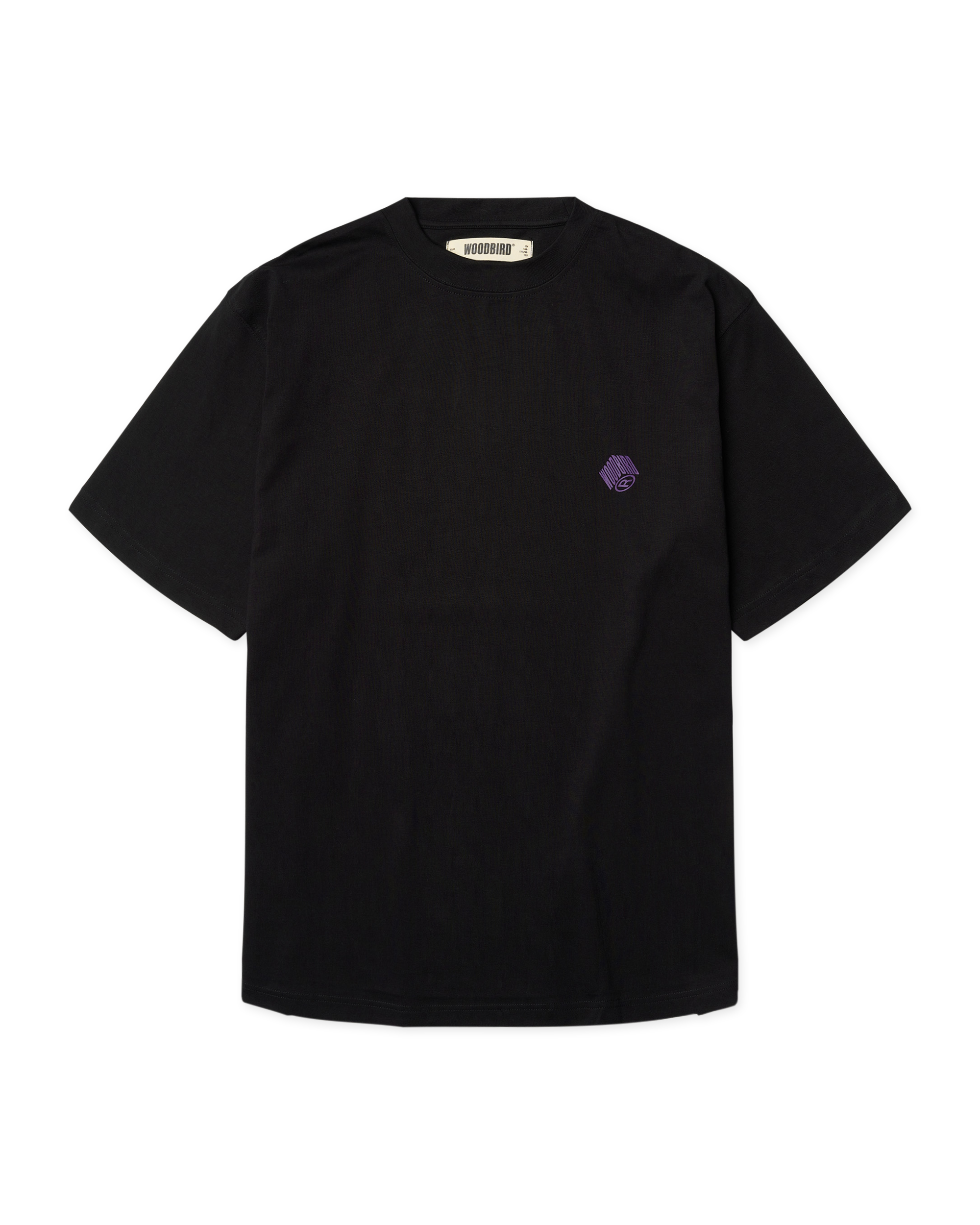 Woodbird WBBaine Carp Tee T-Shirts Black
