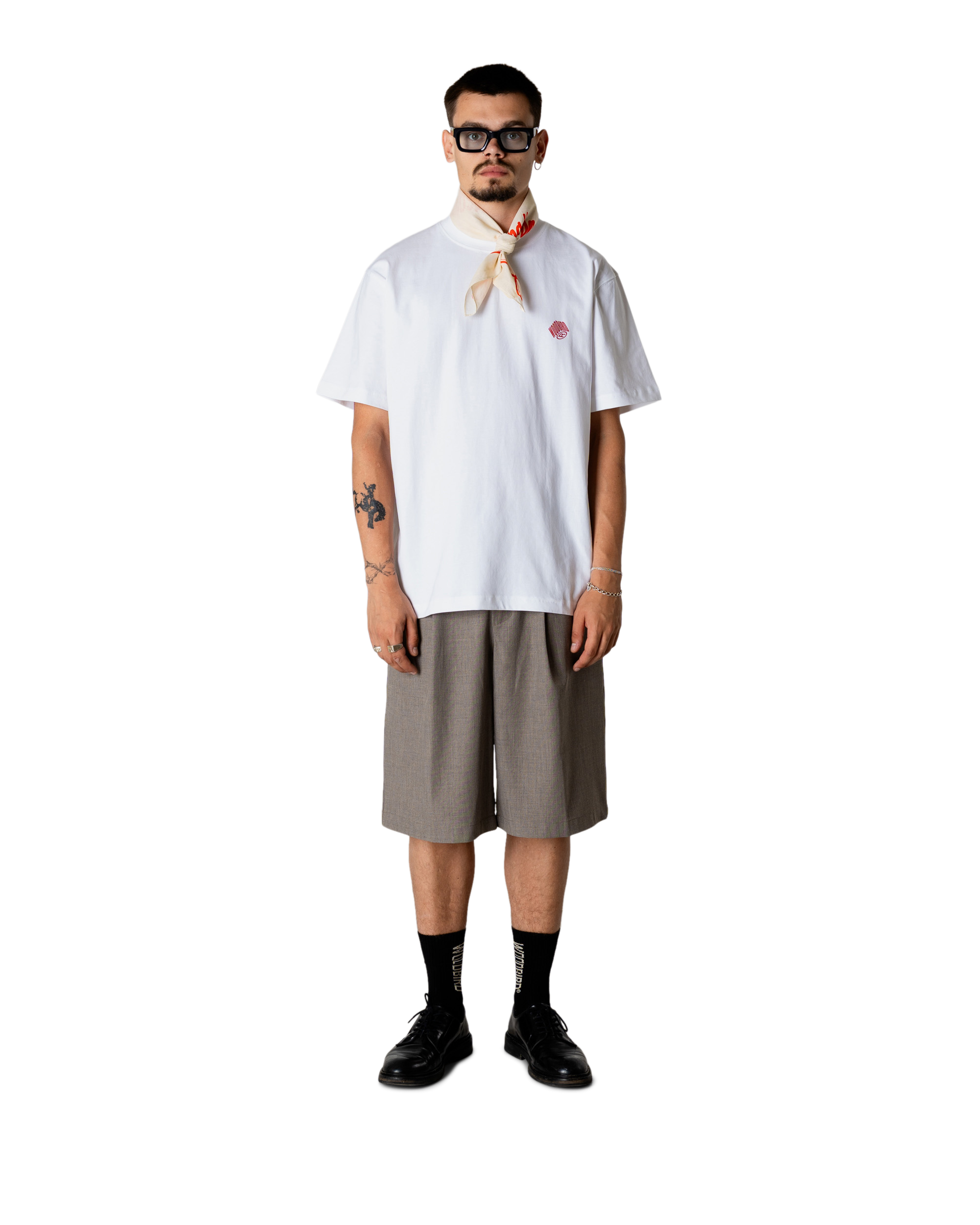 Woodbird WBBaine Carp Tee T-Shirts White