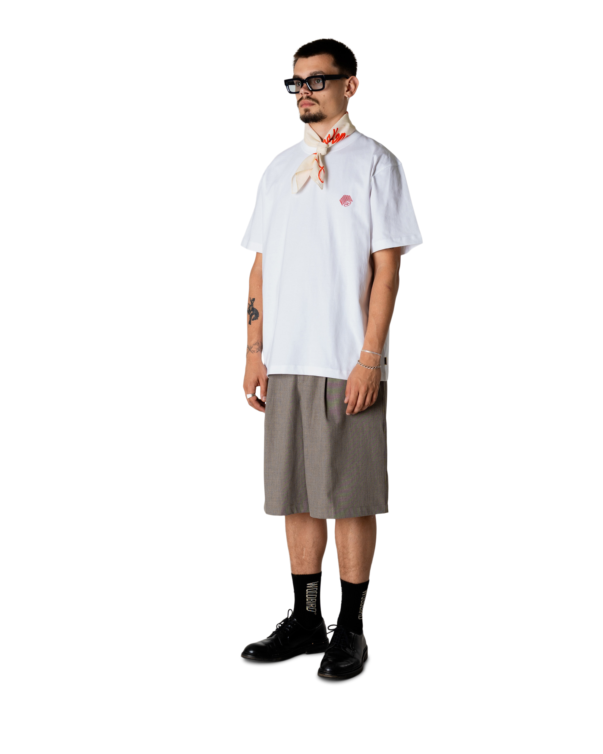 Woodbird WBBaine Carp Tee T-Shirts White