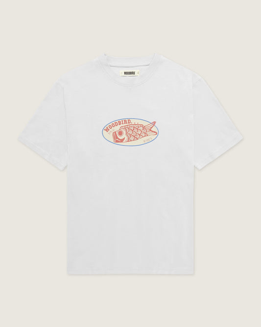 Woodbird WBBaine Catch Tee T-Shirts White