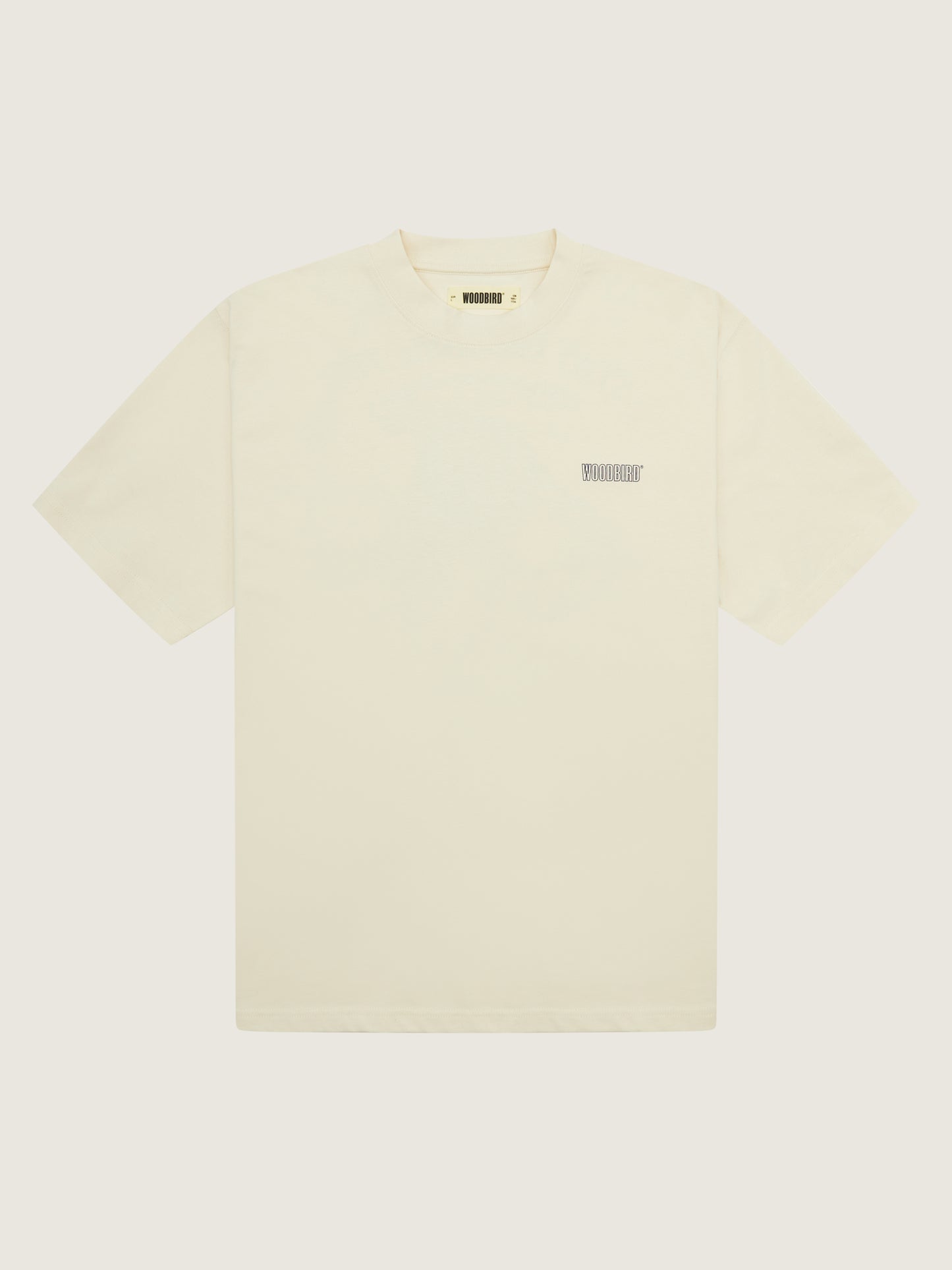 Woodbird WBBaine Connect Back Tee T-Shirts Off White