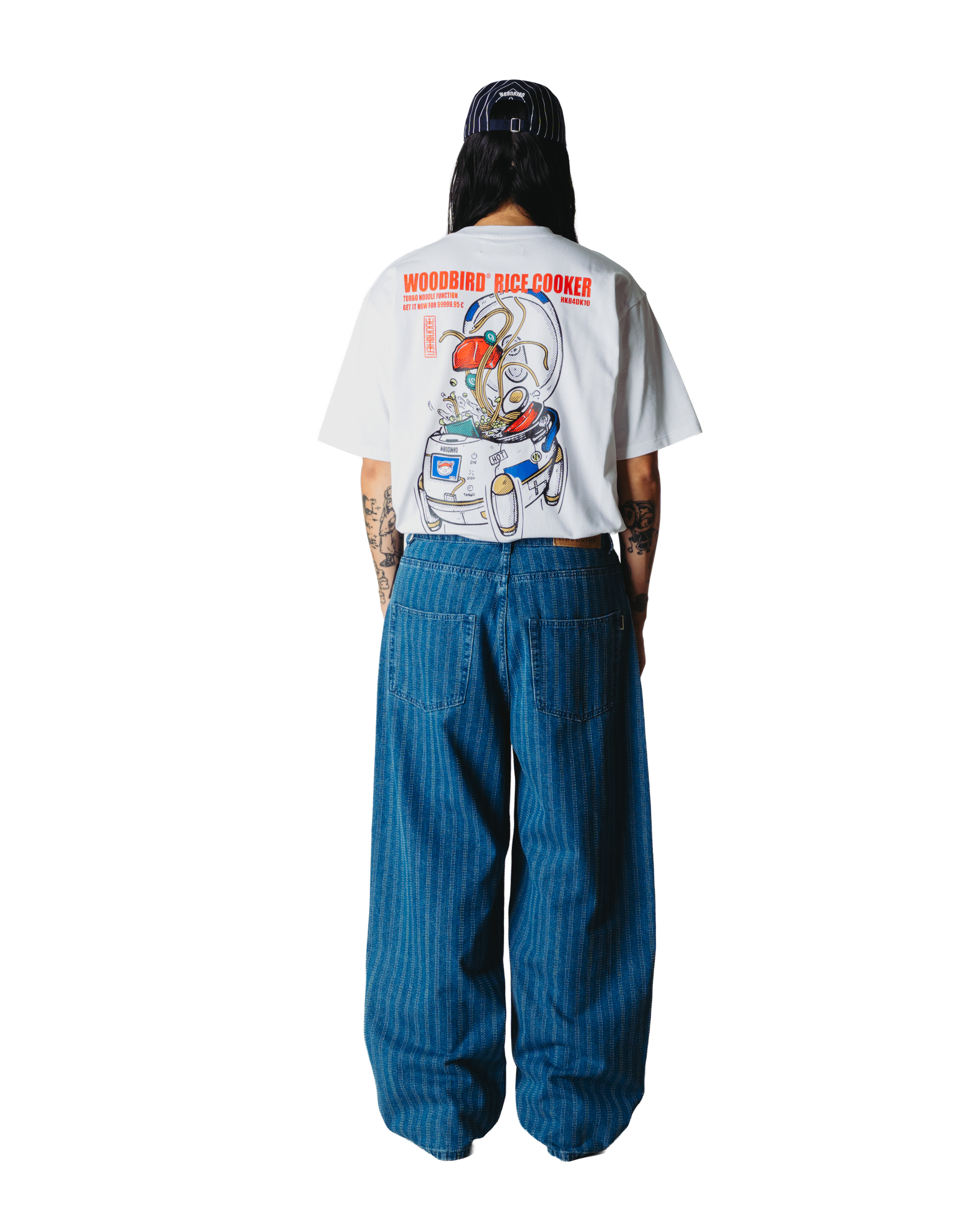 Woodbird WBBaine Cook Tee T-Shirts White