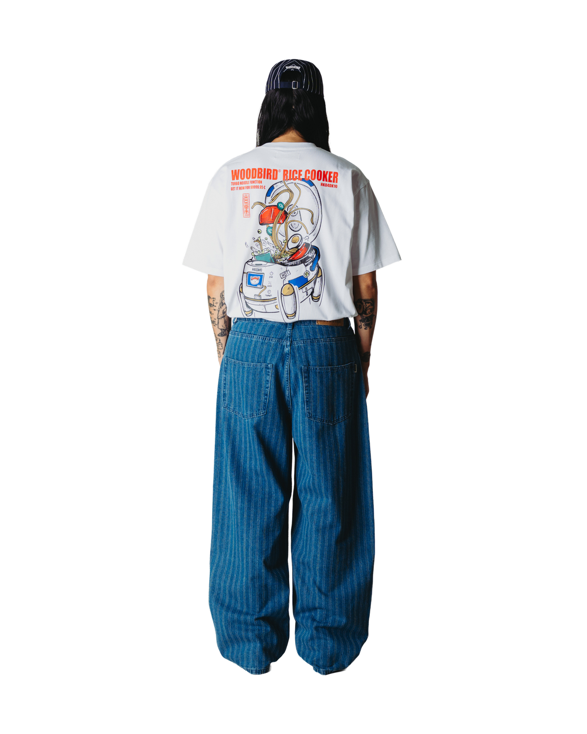 Woodbird WBBaine Cook Tee T-Shirts White