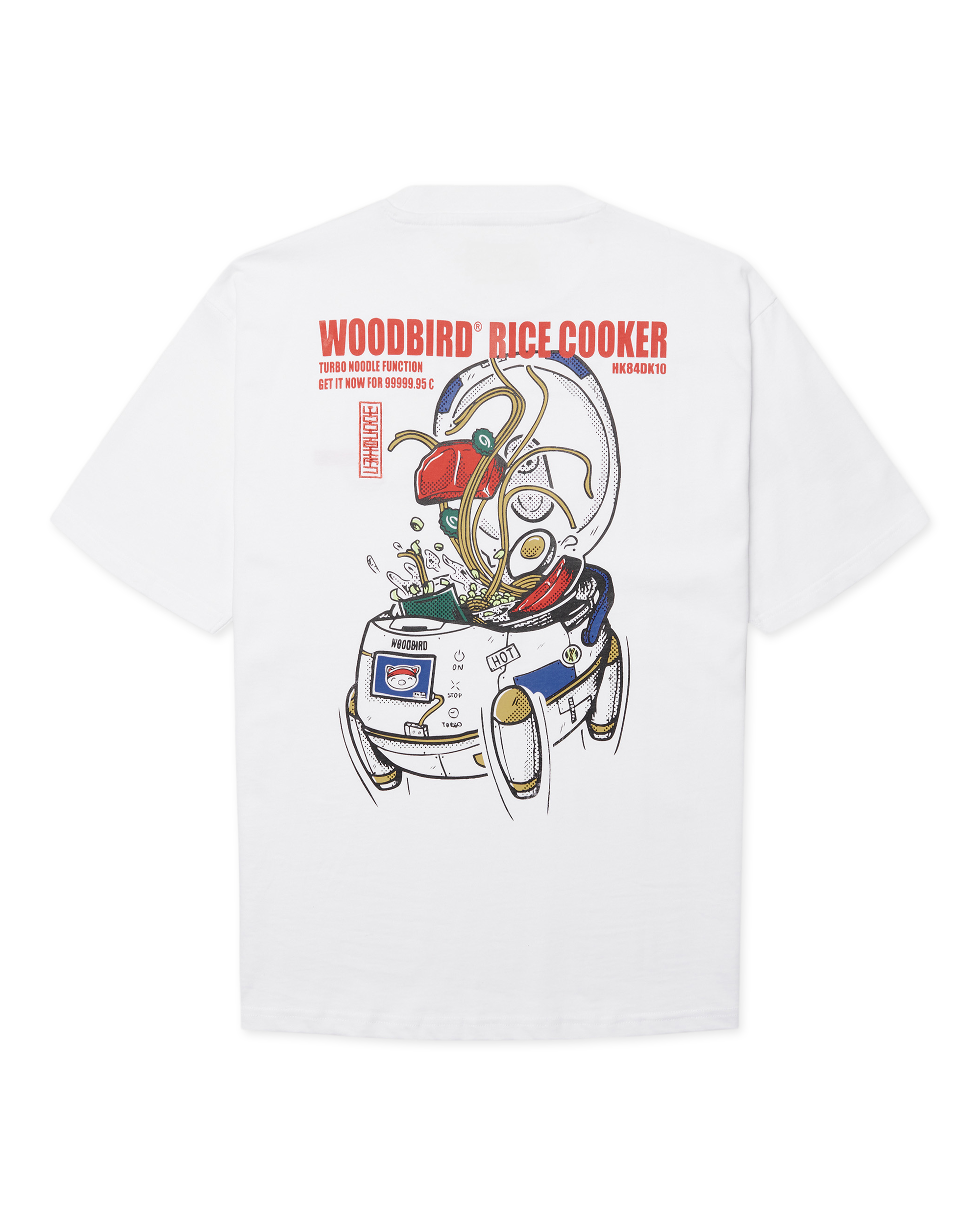 Woodbird WBBaine Cook Tee T-Shirts White