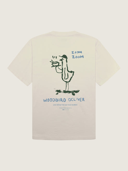 Woodbird WBBaine Delivery Tee T-Shirts Off White