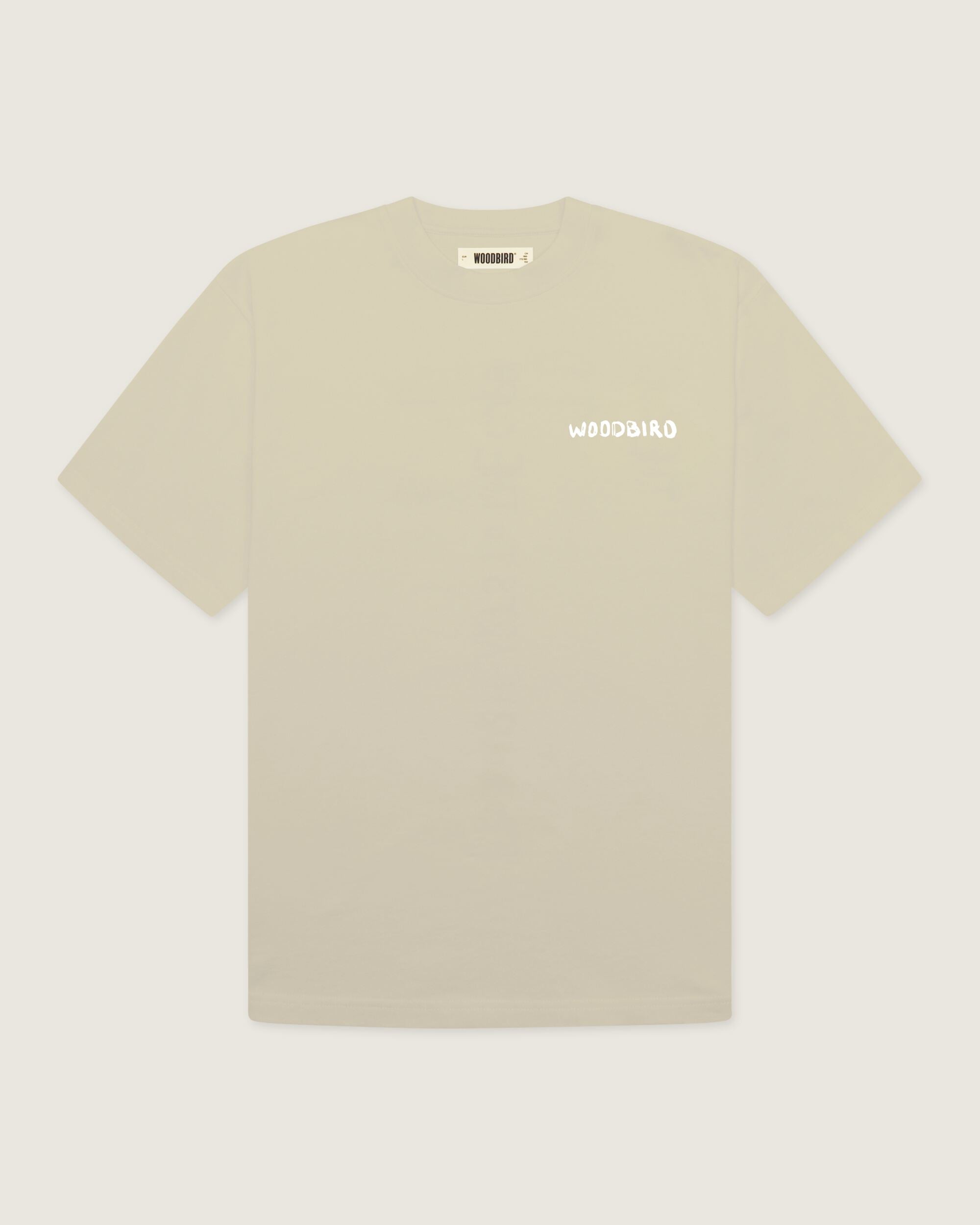 Woodbird WBBaine Delivery Tee T-Shirts Stone