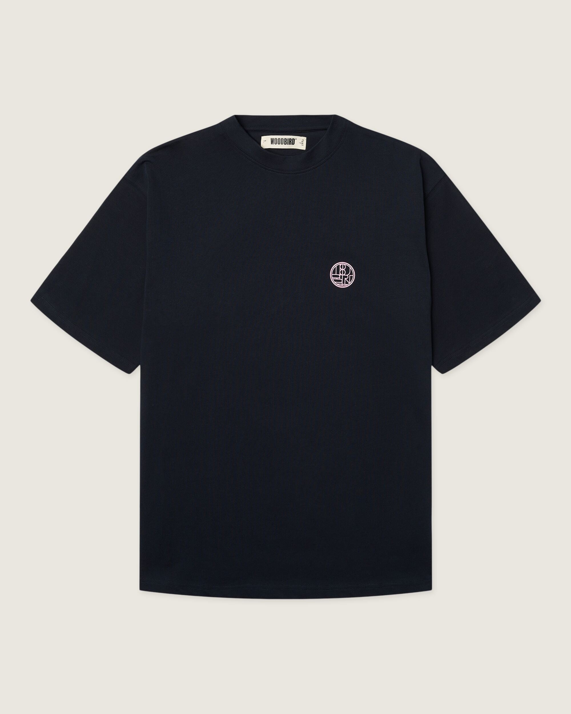 Woodbird WBBaine Dim Sum Tee T-Shirts Dark Navy