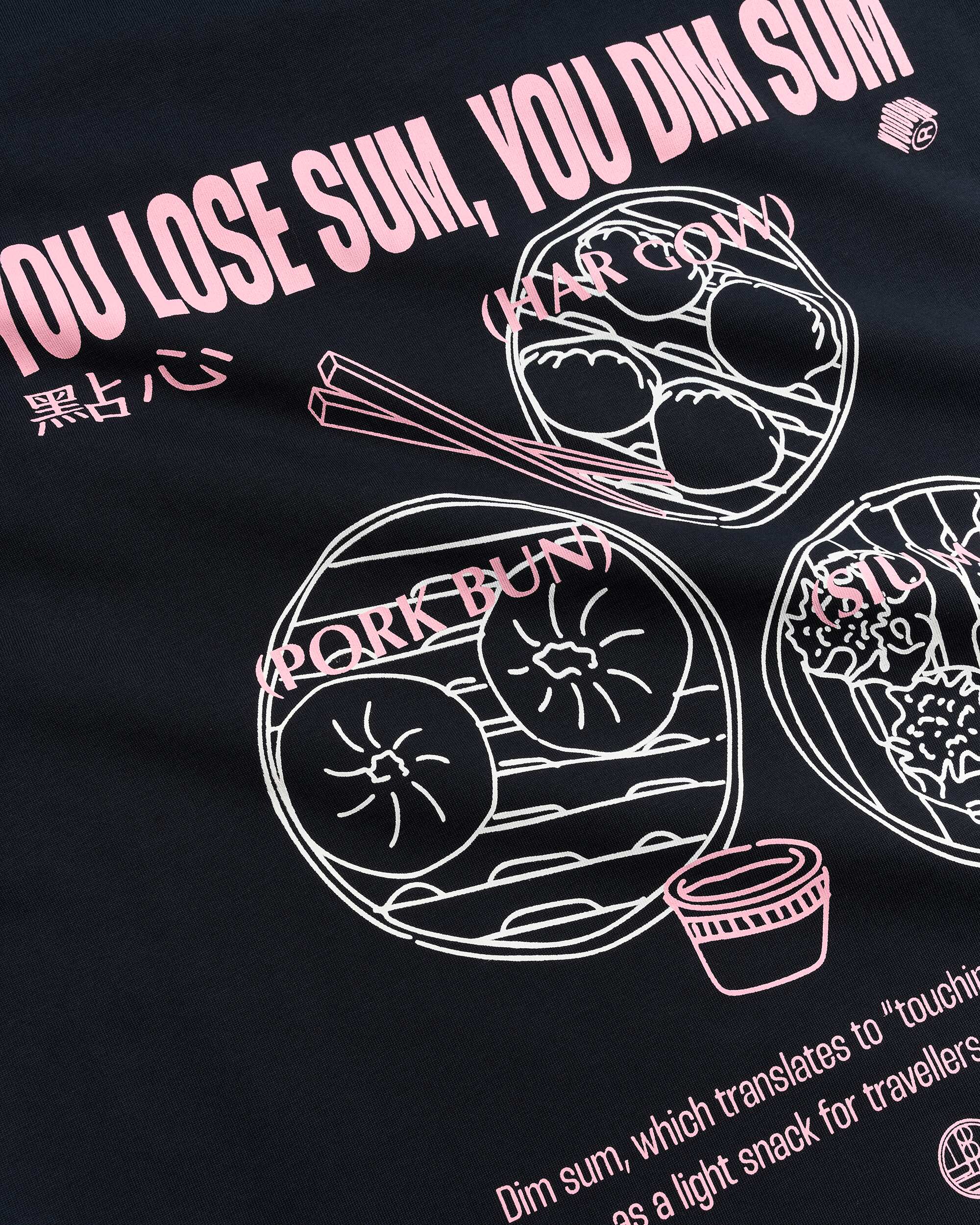 Woodbird WBBaine Dim Sum Tee T-Shirts Dark Navy