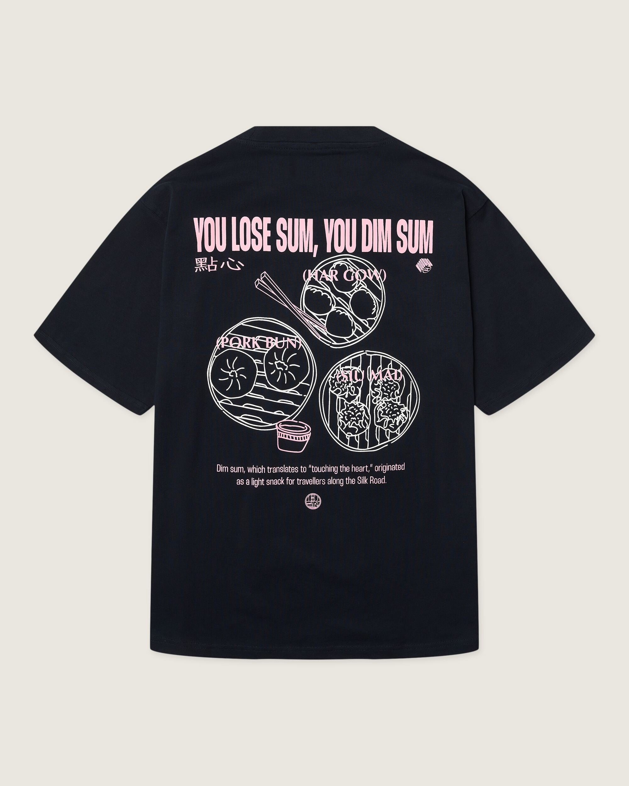 Woodbird WBBaine Dim Sum Tee T-Shirts Dark Navy