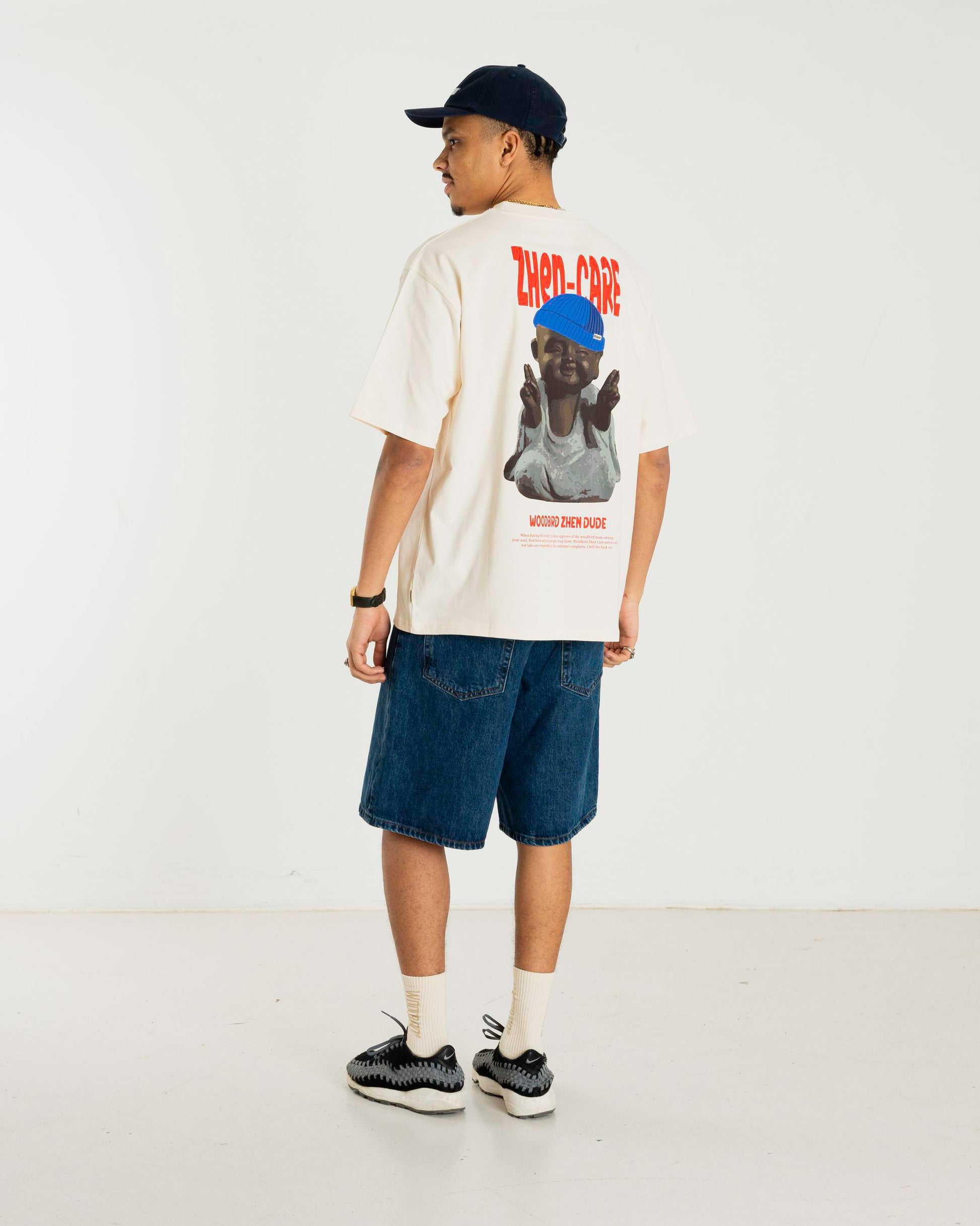 Woodbird WBBaine Dude Tee T-Shirts Off White