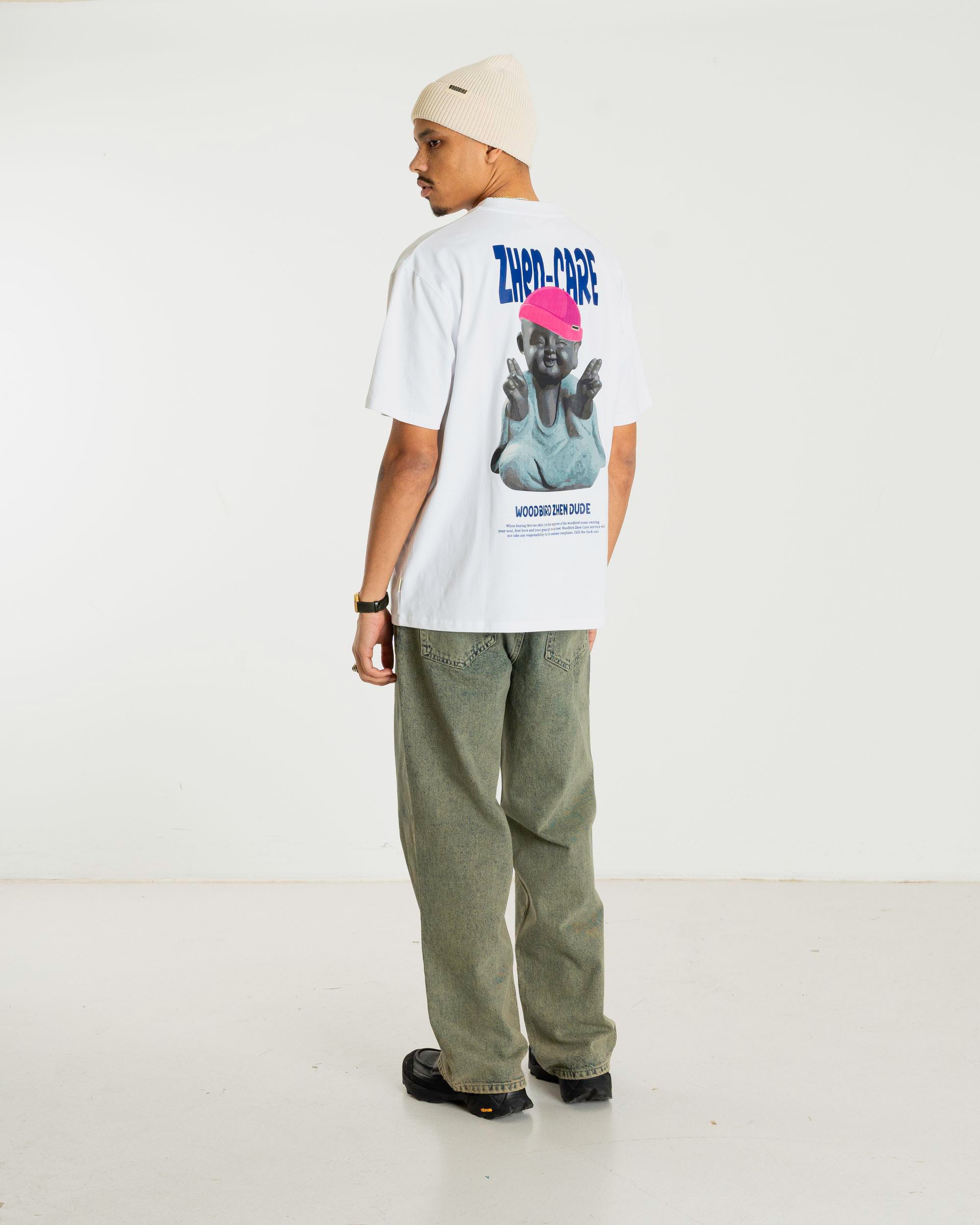 Woodbird WBBaine Dude Tee T-Shirts White