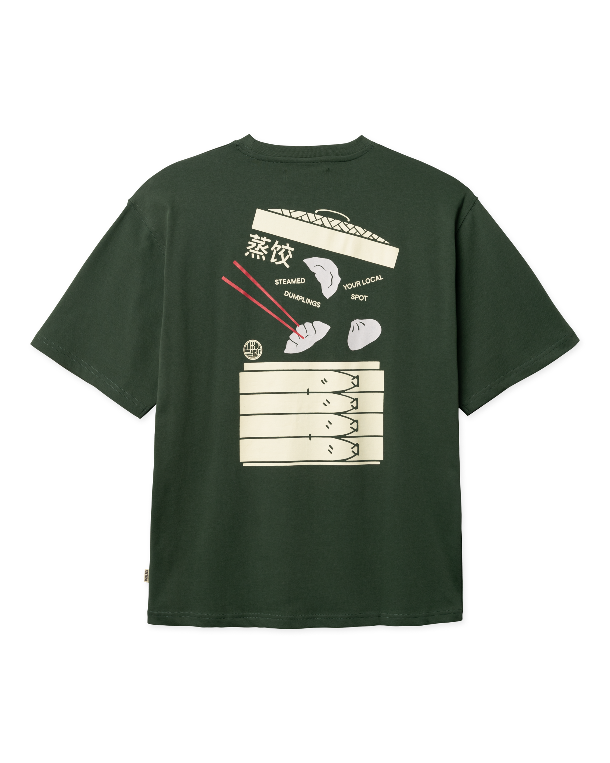Woodbird WBBaine Dump Tee T-Shirts Pine Green