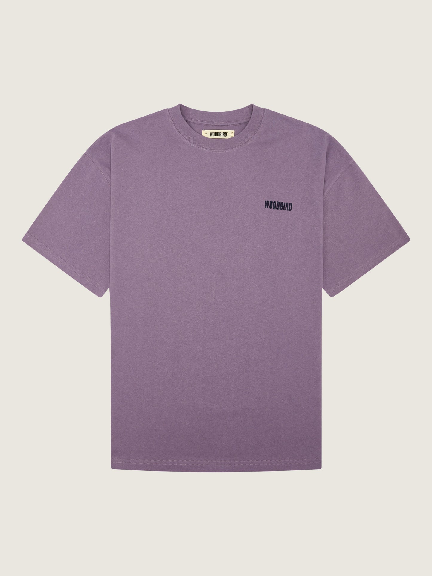 Woodbird Baine Durian Tee T-Shirts Purple