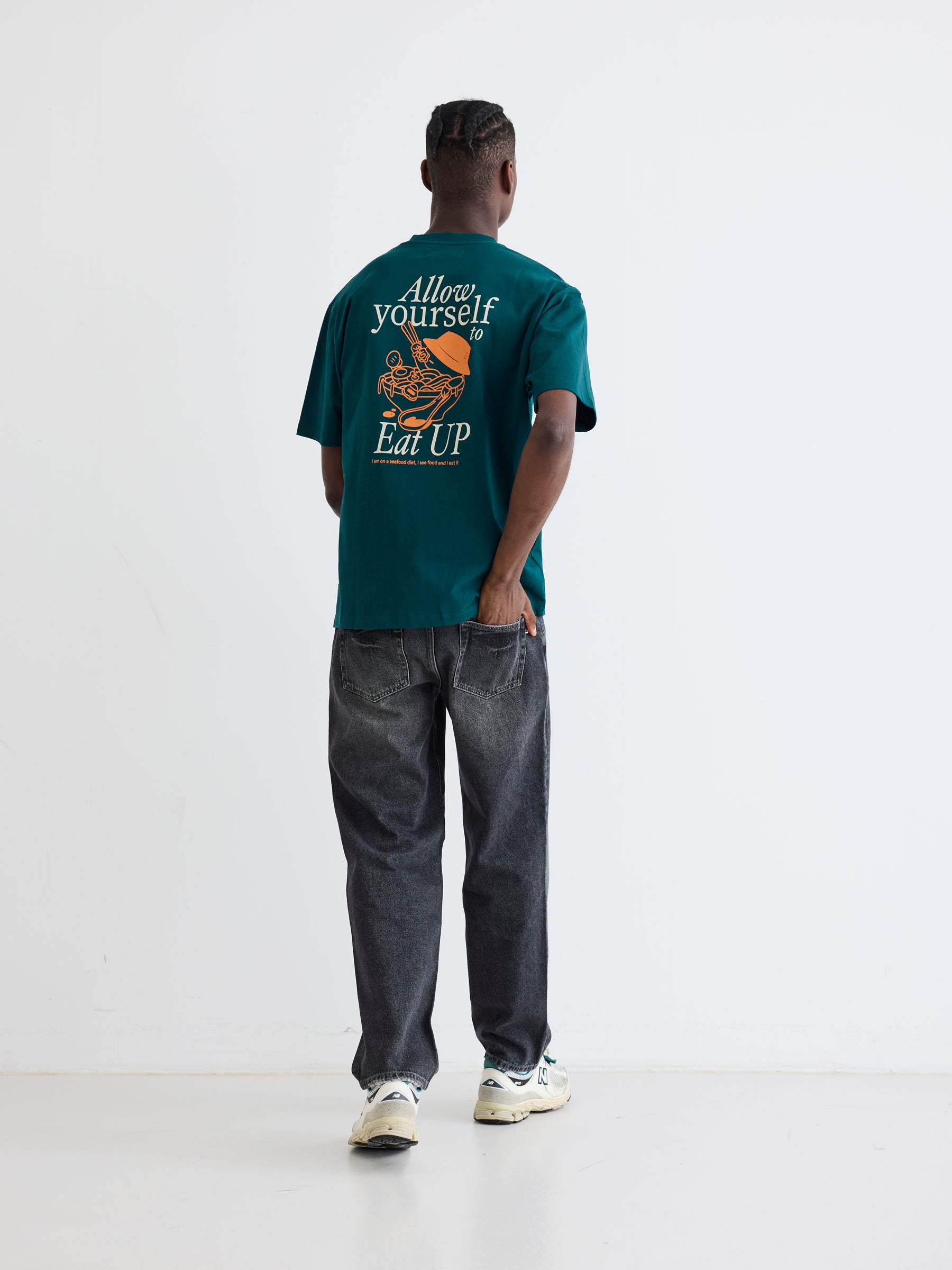 Woodbird WBBaine Eat Tee T-Shirts Sports Green