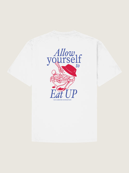 Woodbird WBBaine Eat Tee T-Shirts White