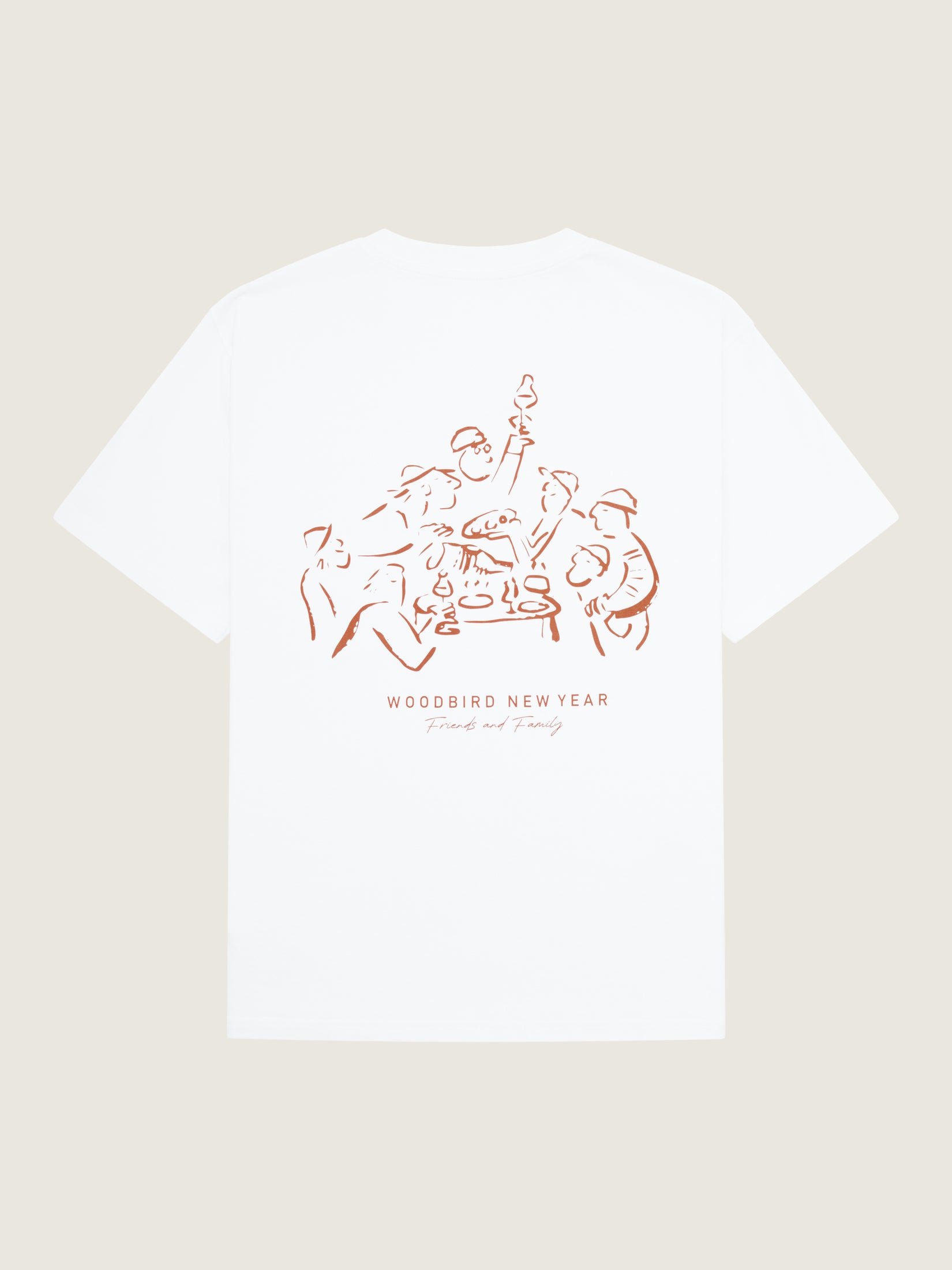 Woodbird WBBaine Family Tee T-Shirts White