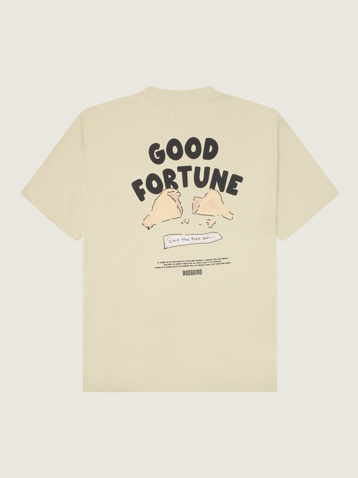 Woodbird WBBaine Fortune Tee T-Shirts Dusty Lime