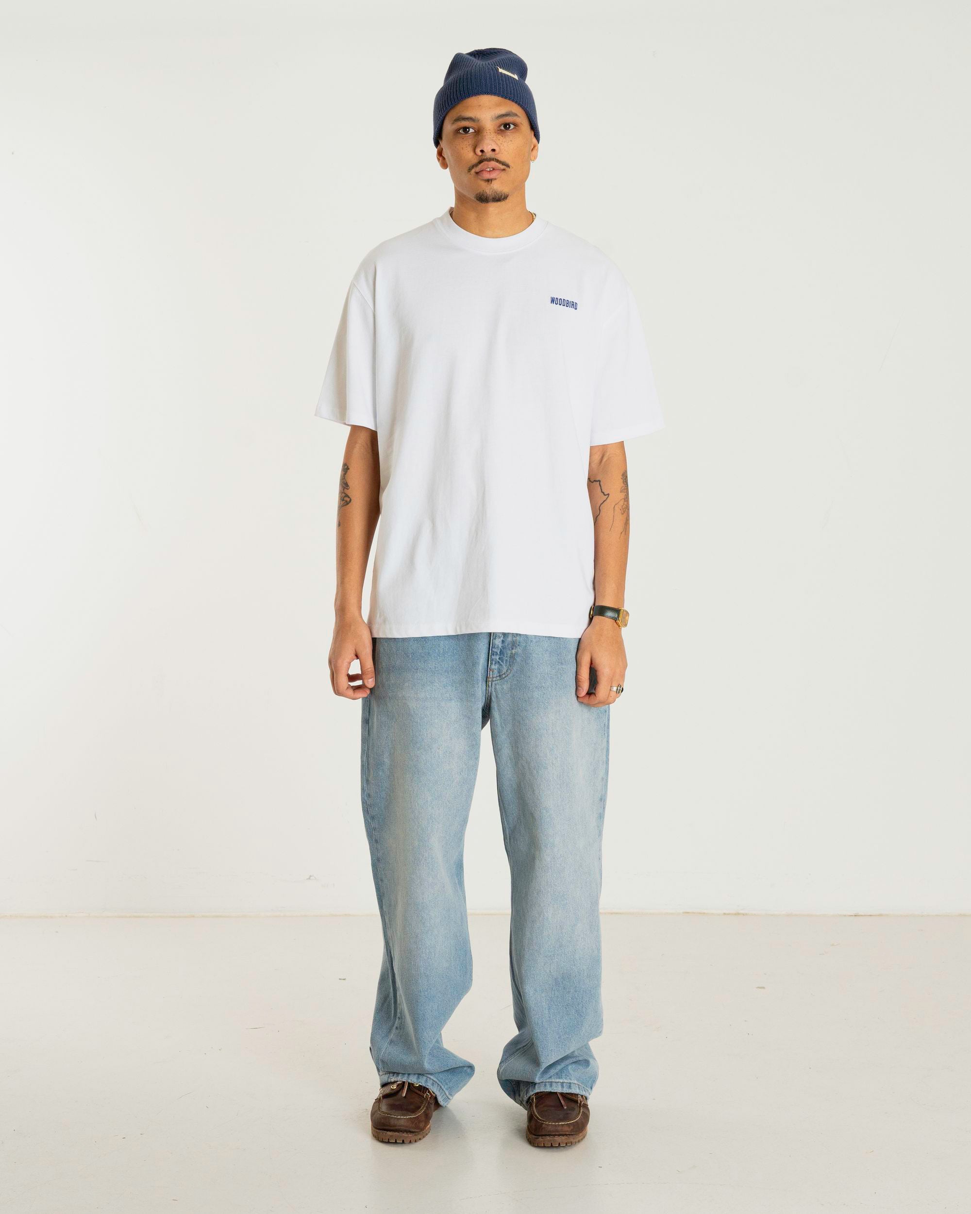 Woodbird WBBaine Fortune Tee T-Shirts White