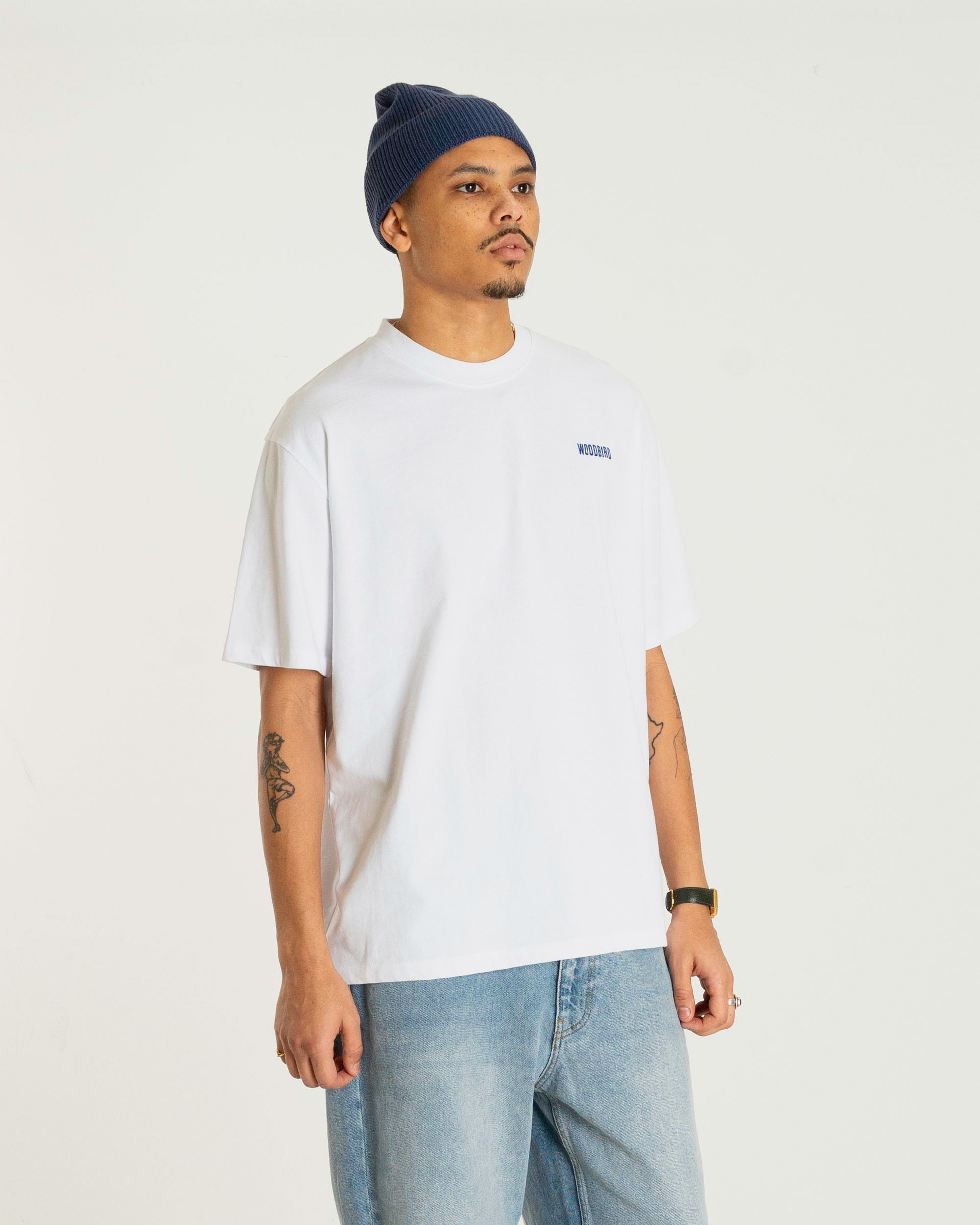 Woodbird WBBaine Fortune Tee T-Shirts White