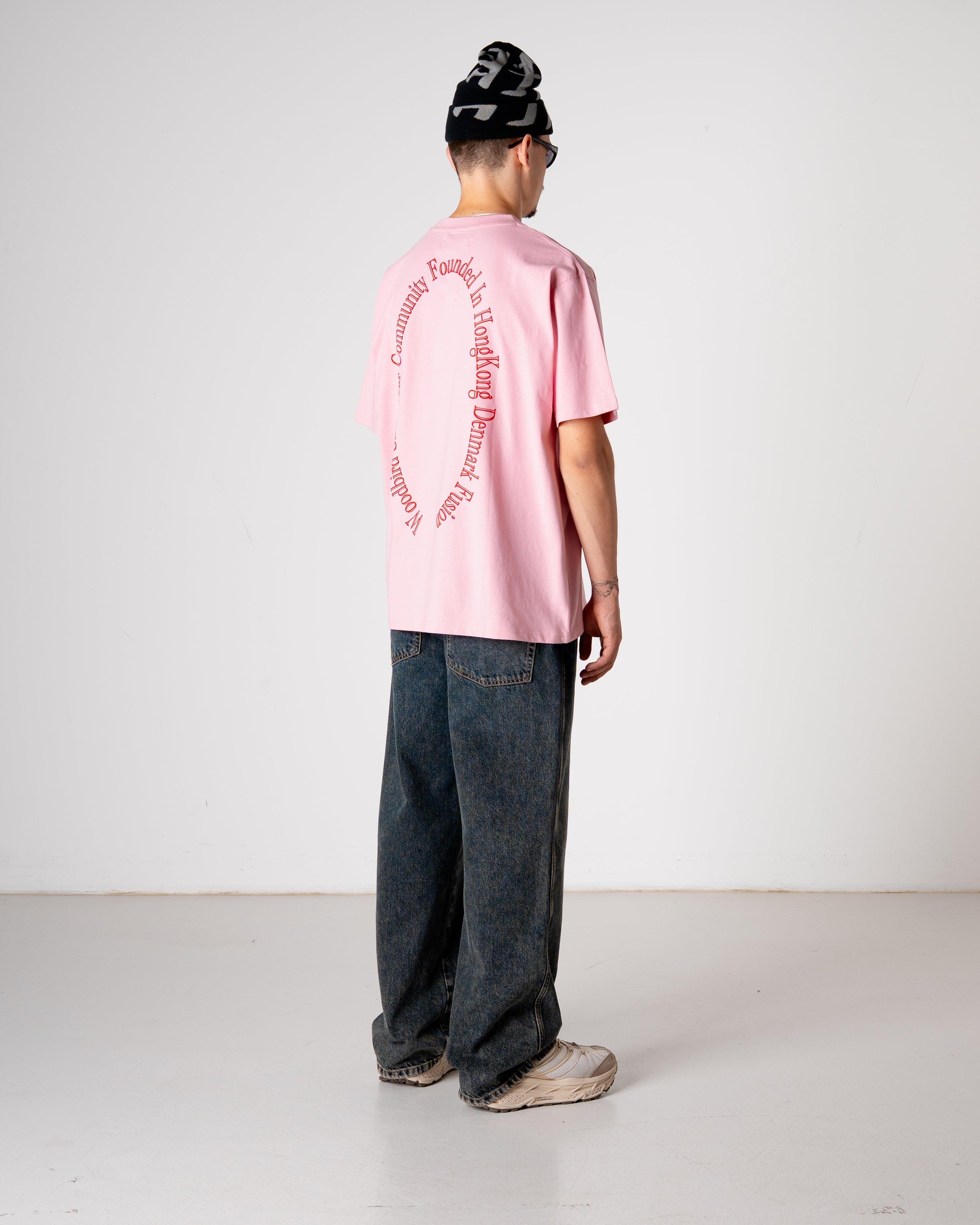 Woodbird WBBaine Founded Tee T-Shirts Dusty Rose